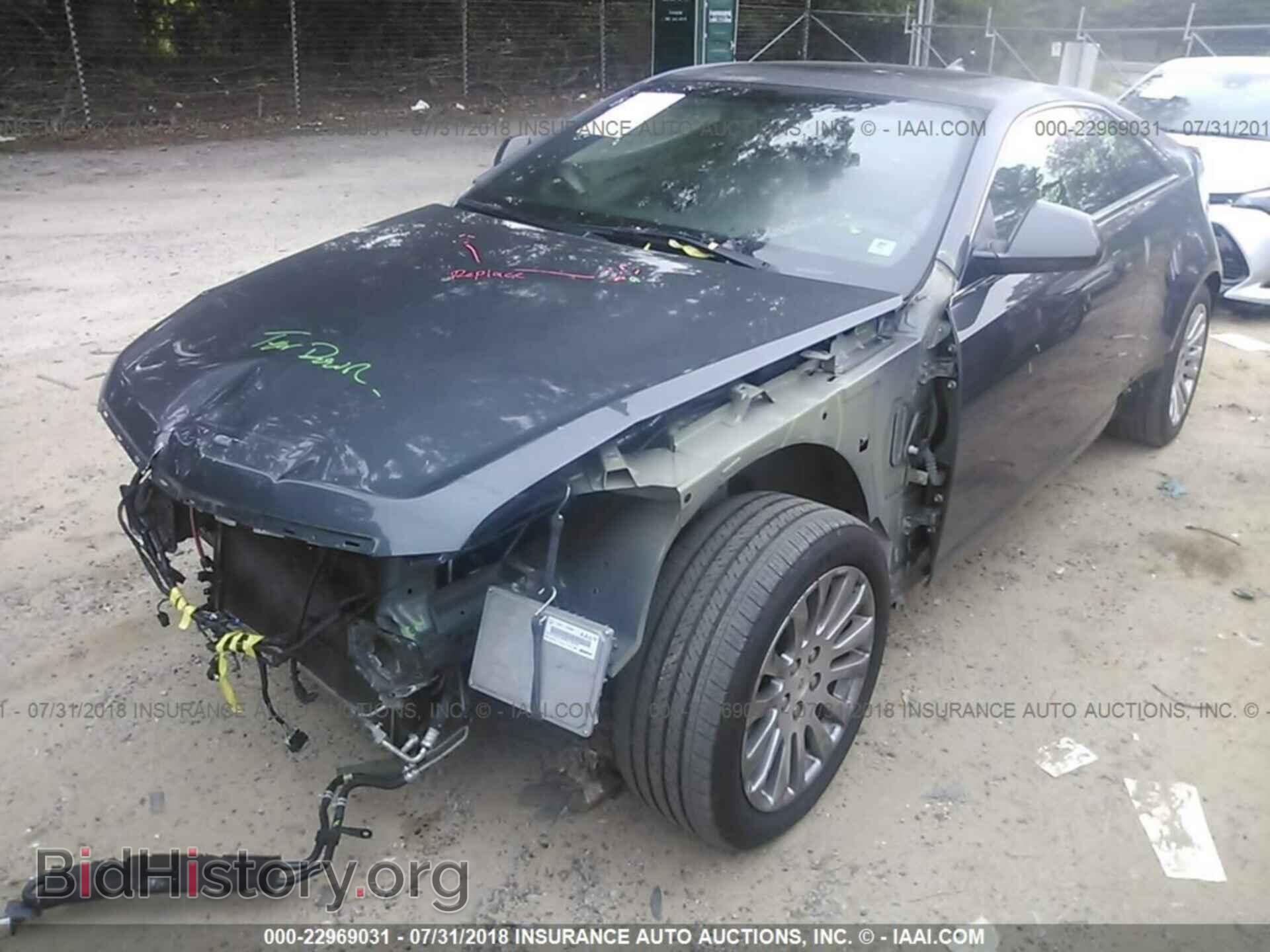 2012 Cadillac Cts - VIN: 1G6DK1E37C0126075 - Фото 2