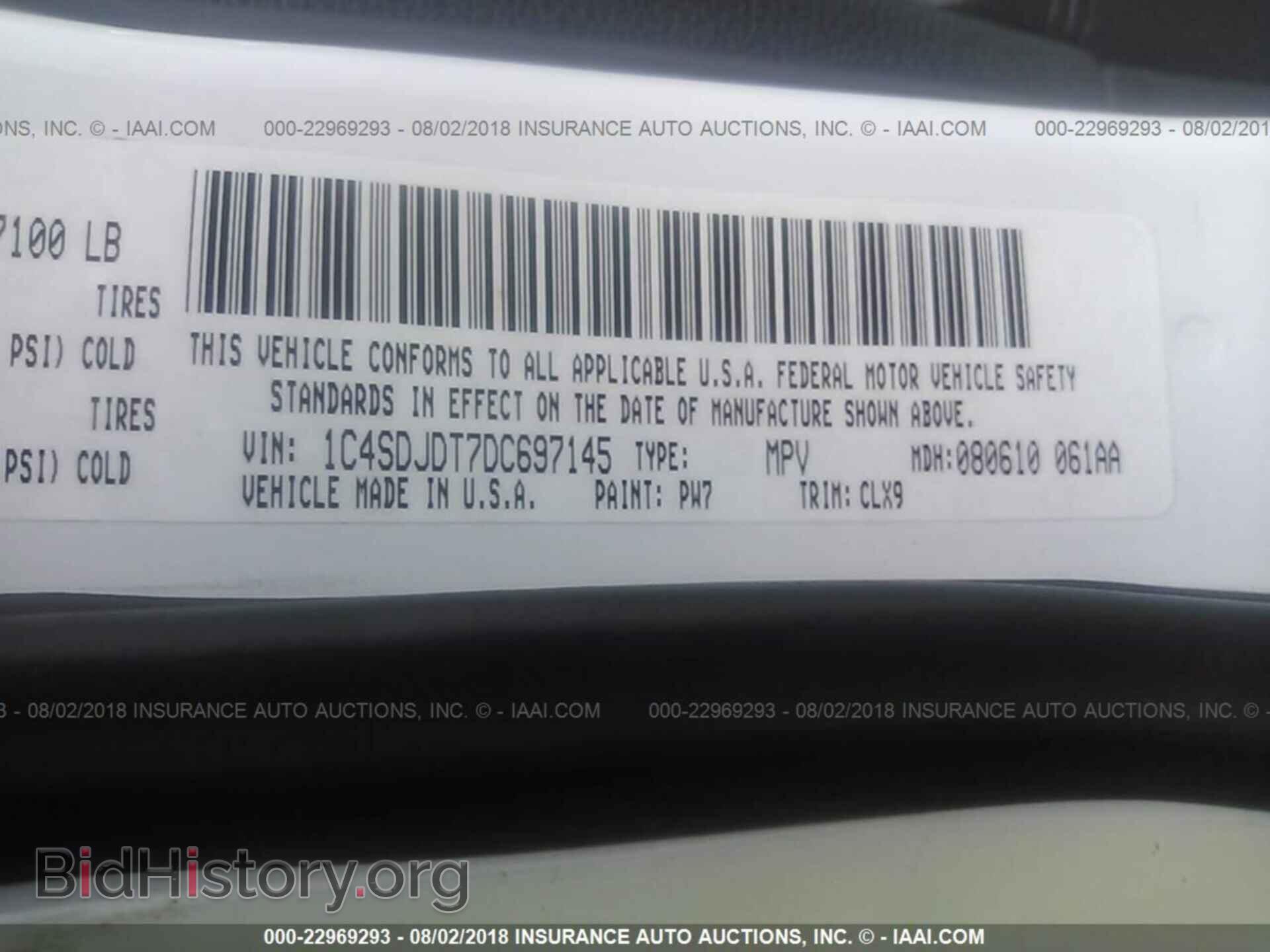 2013 Dodge Durango - VIN: 1C4SDJDT7DC697145 - Photo 9