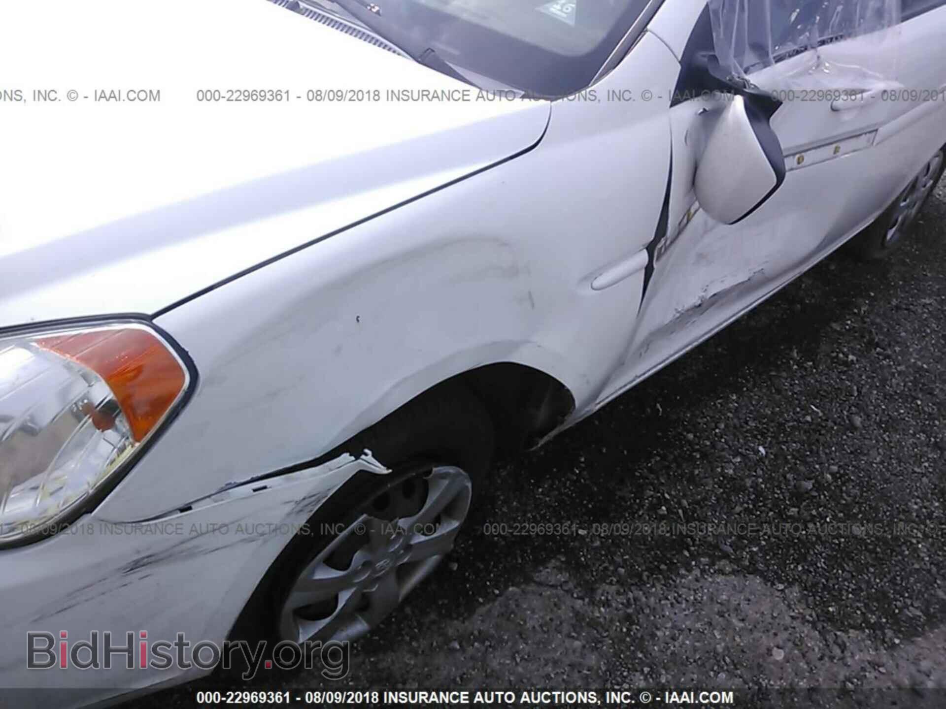 2011 HYUNDAI ACCENT - VIN: KMHCN4AC5BU585776 - Фото 6