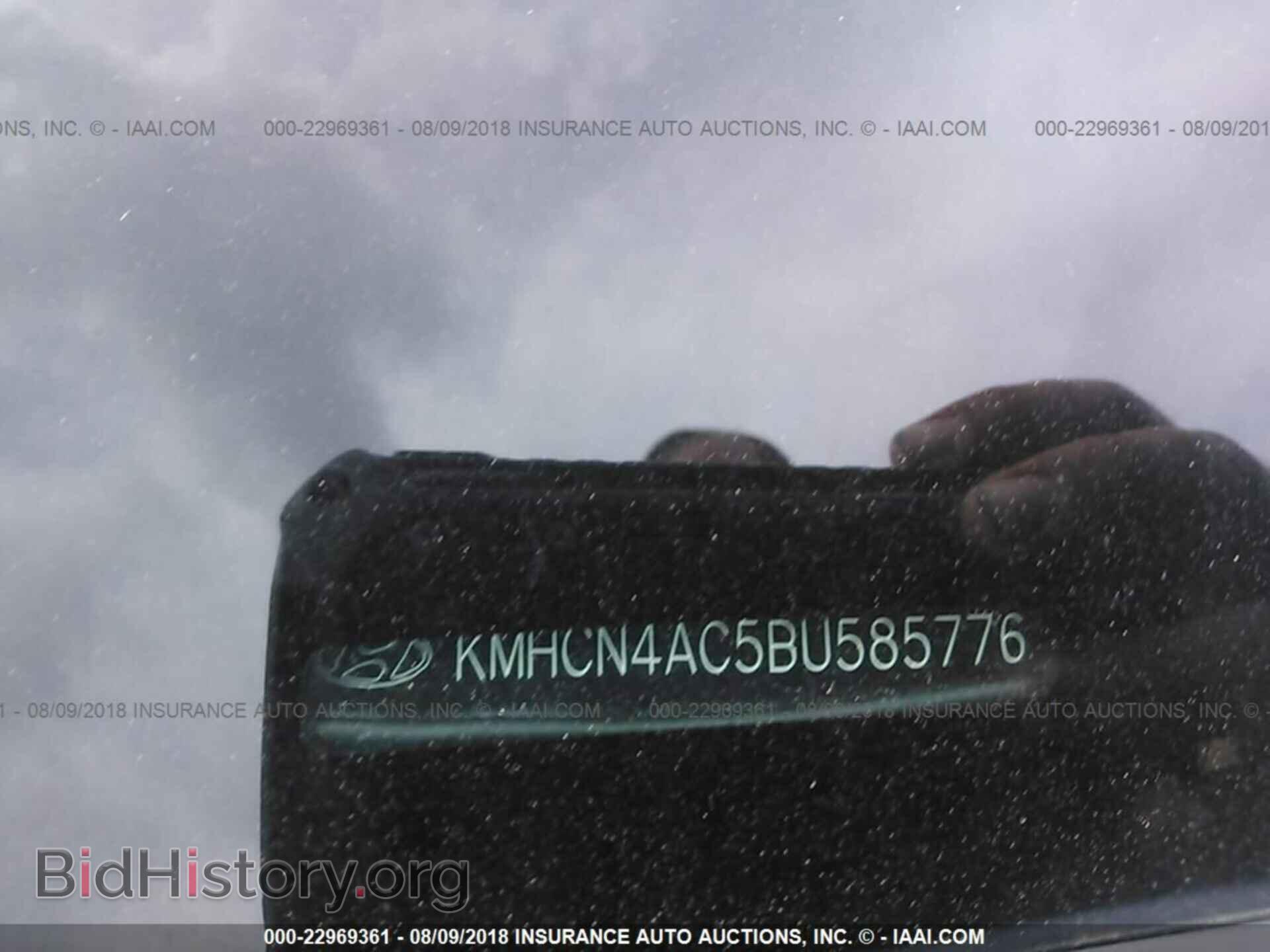 2011 HYUNDAI ACCENT - VIN: KMHCN4AC5BU585776 - Фото 9