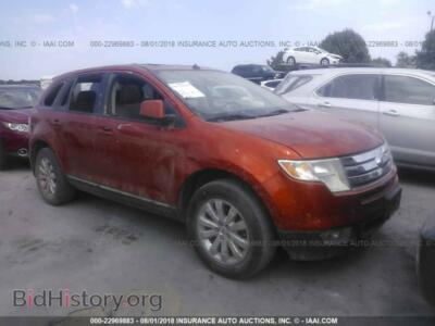 2007 Ford EDGE, оранжевый — VIN 2FMDK49C47BA38545, IAAI