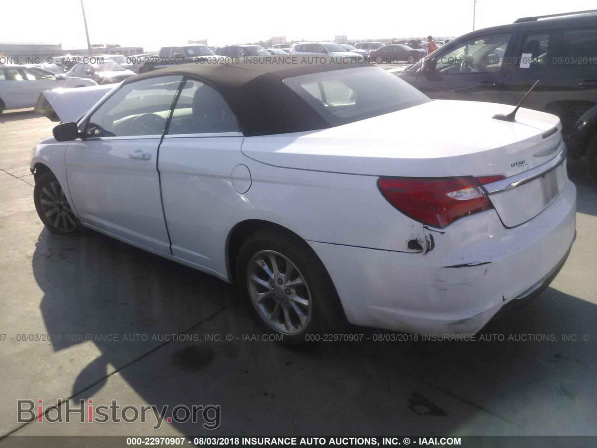 2012 Chrysler 200 - VIN: 1C3BCBEB1CN218949 - Фото 3