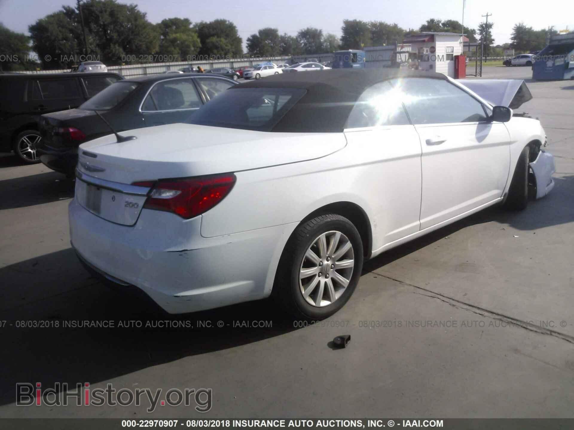 2012 Chrysler 200 - VIN: 1C3BCBEB1CN218949 - Фото 4