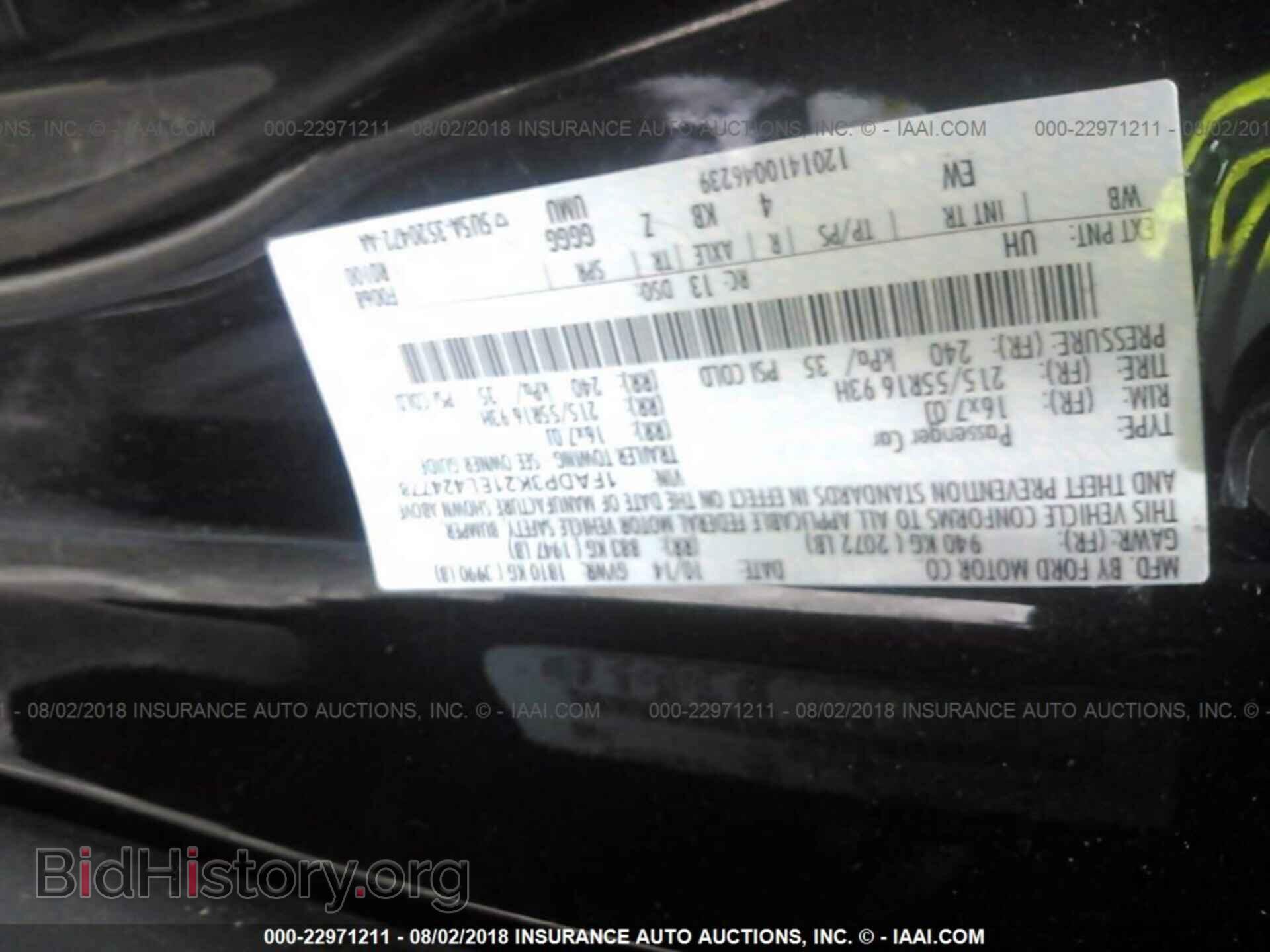 2014 Ford Focus - VIN: 1FADP3K21EL424778 - Фото 9
