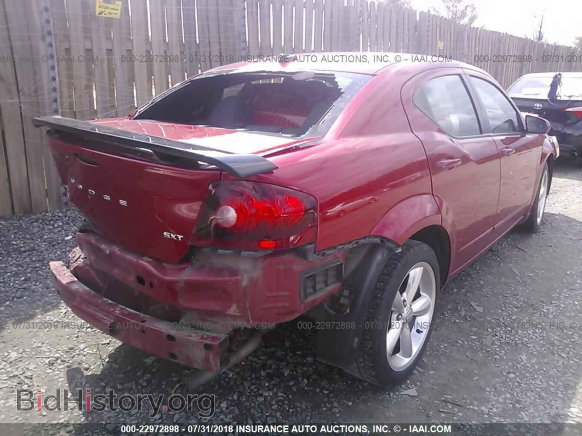 2013 Dodge Avenger - VIN: 1C3CDZCB4DN663362 - Фото 4
