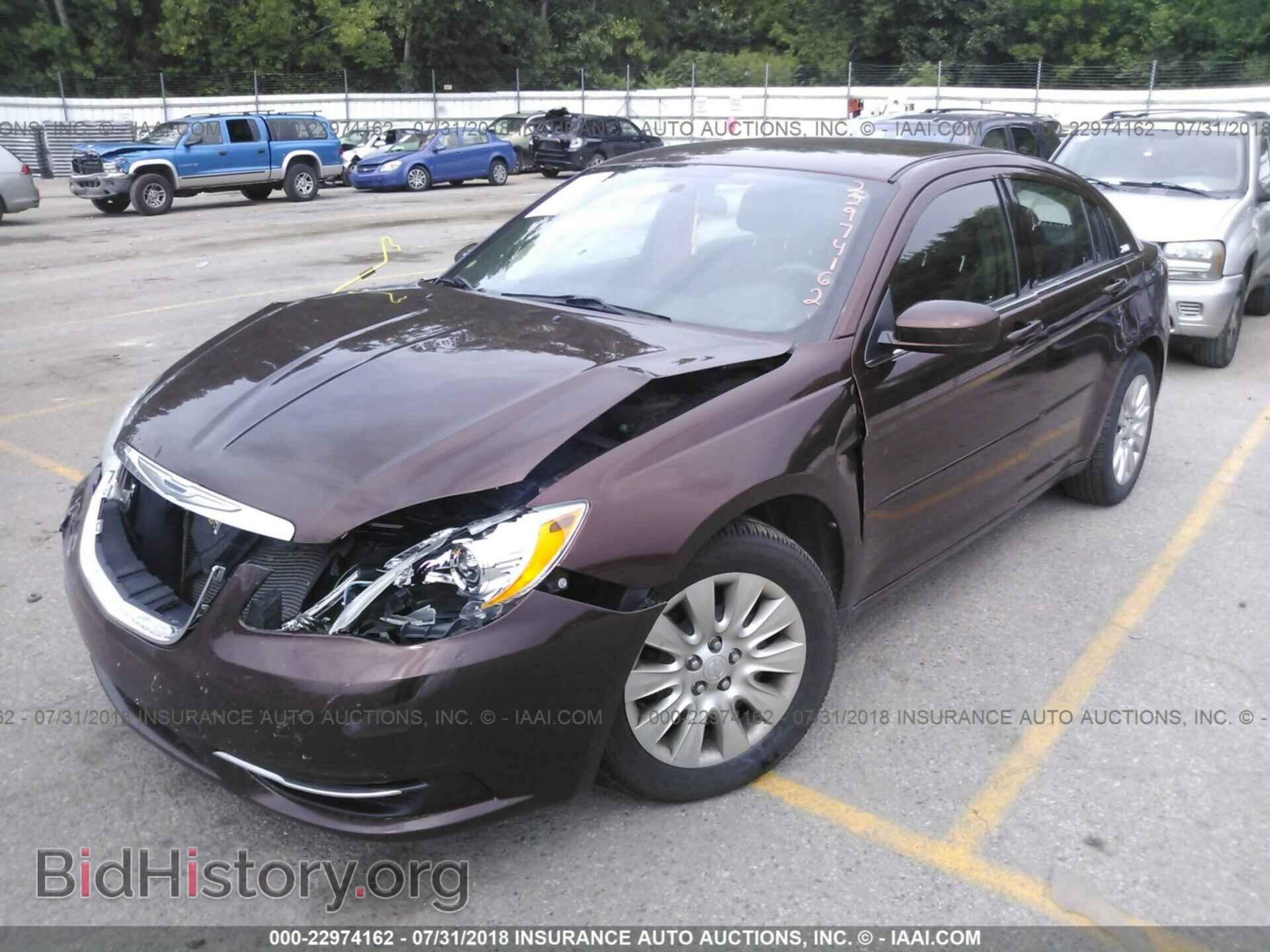 2012 Chrysler 200 - VIN: 1C3CCBAG6CN201506 - Фото 2