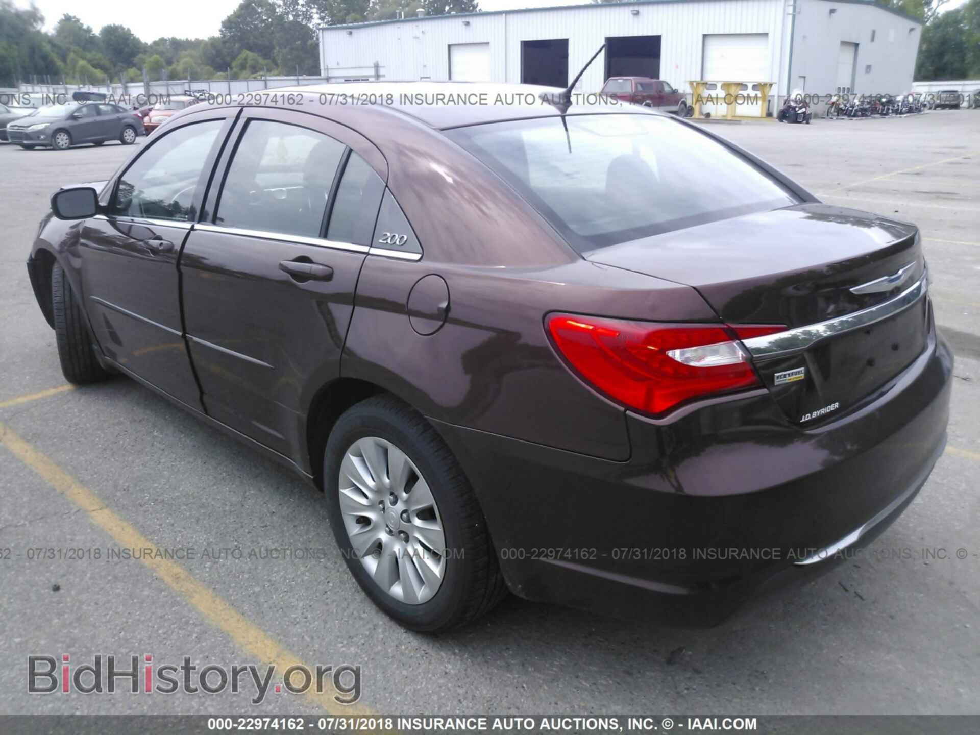 2012 Chrysler 200 - VIN: 1C3CCBAG6CN201506 - Фото 3