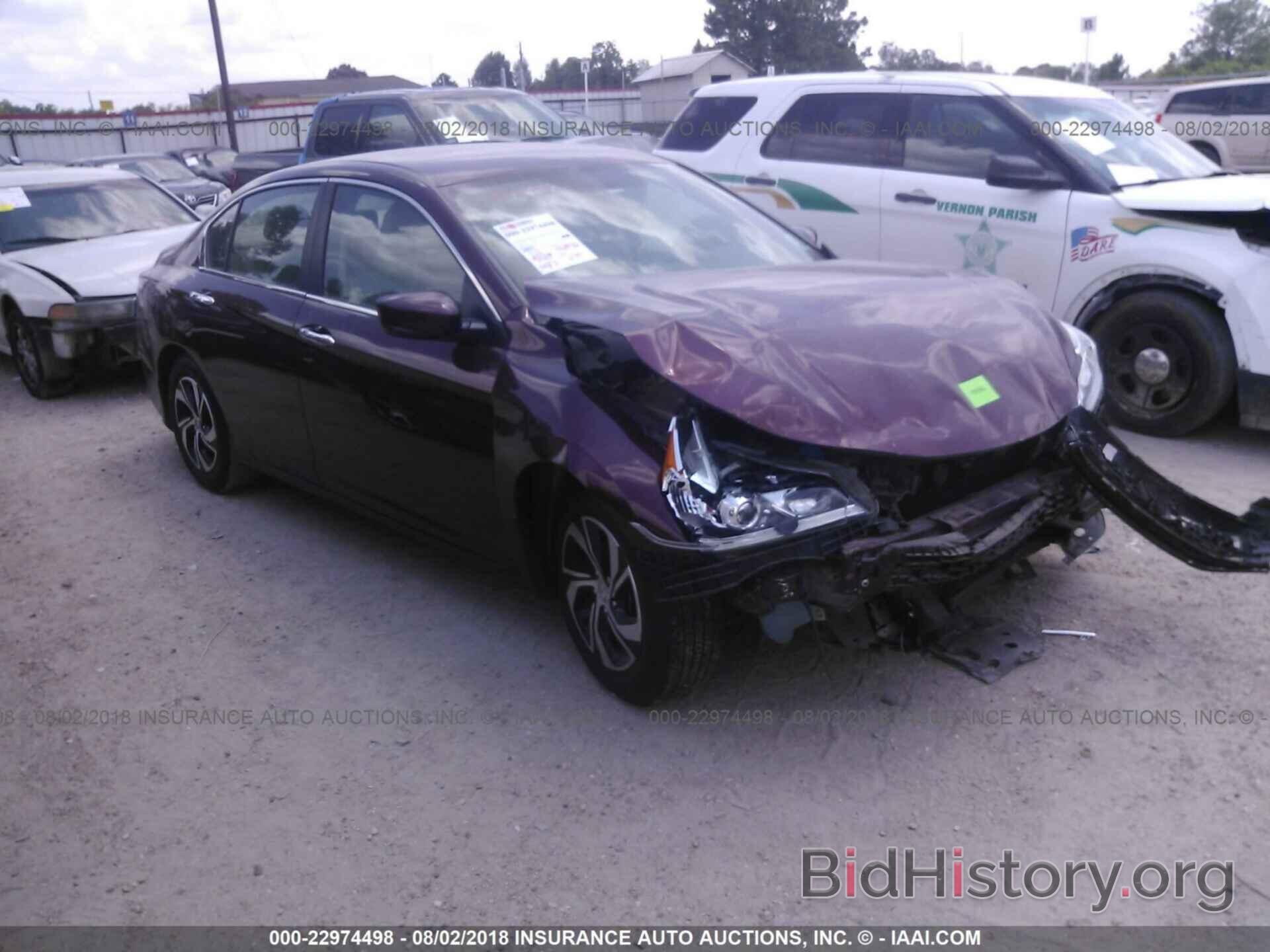 Photo 1HGCR2F37GA098918 - HONDA ACCORD 2016