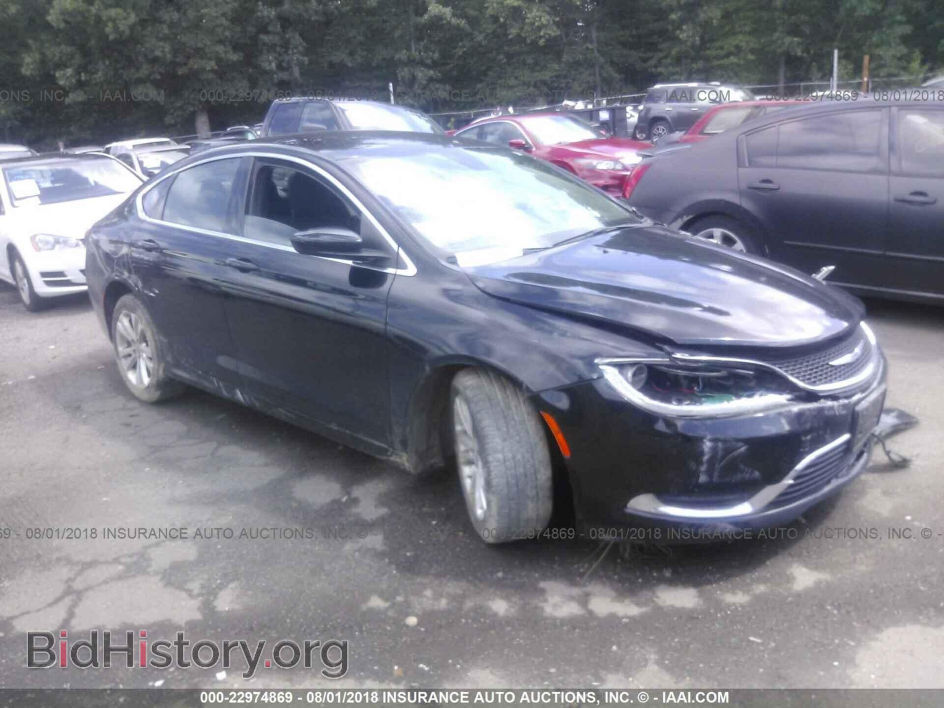 Photo 1C3CCCAB2FN616496 - Chrysler 200 2015