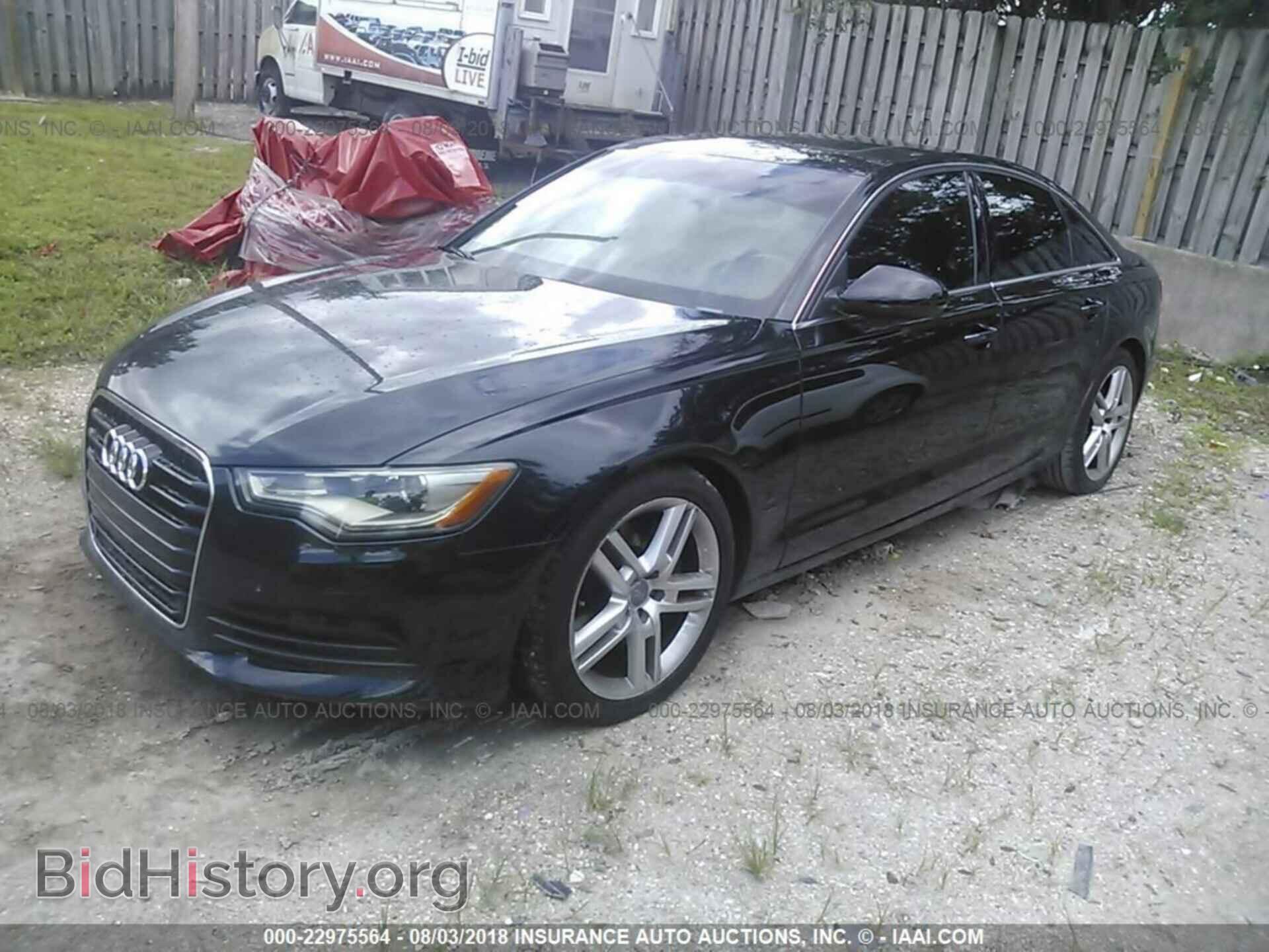 2014 Audi A6 - VIN: WAUDFAFC1EN024659 - Фото 2