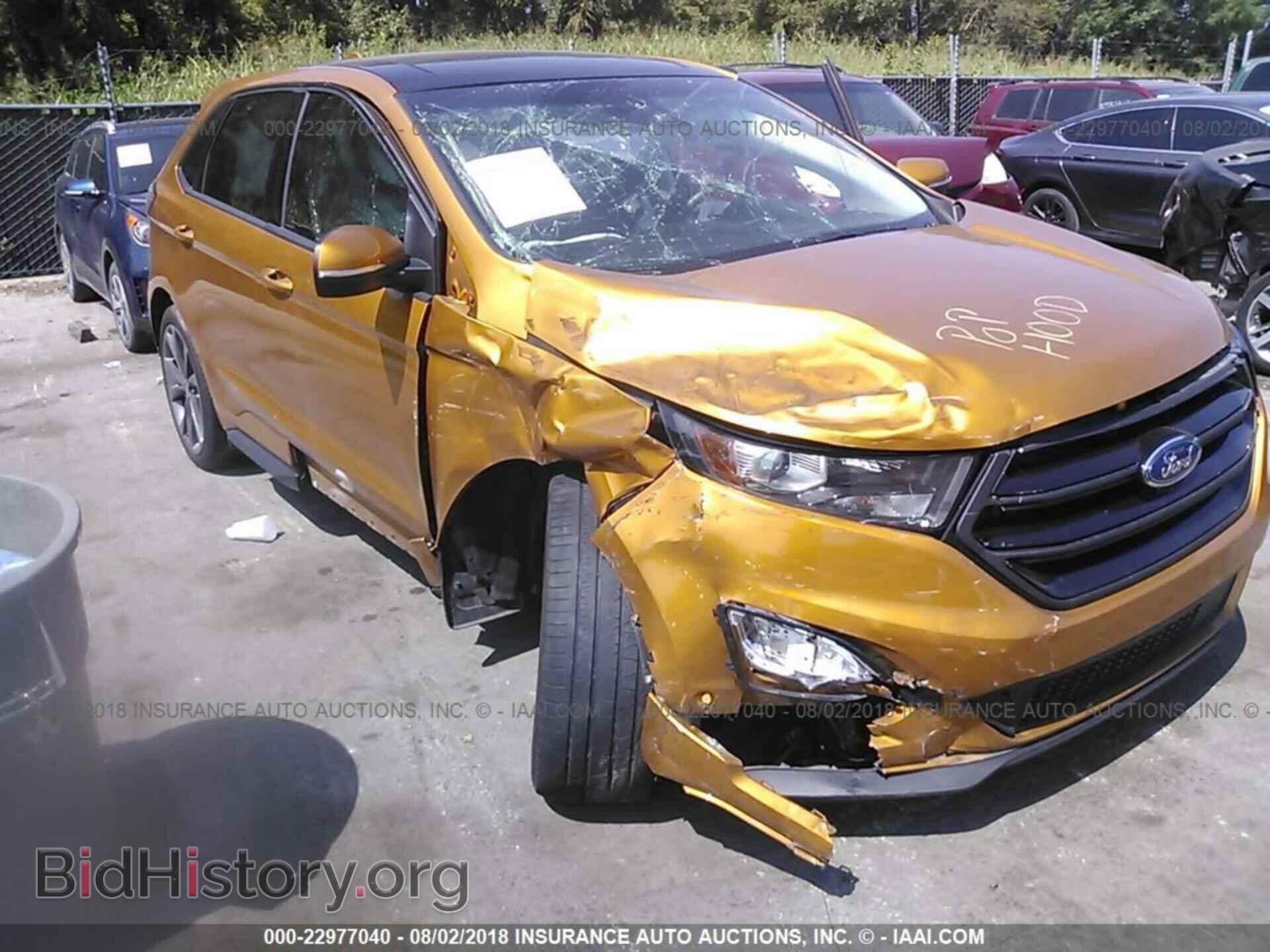 Фотография 2FMTK4AP1FBB91862 - Ford Edge 2015