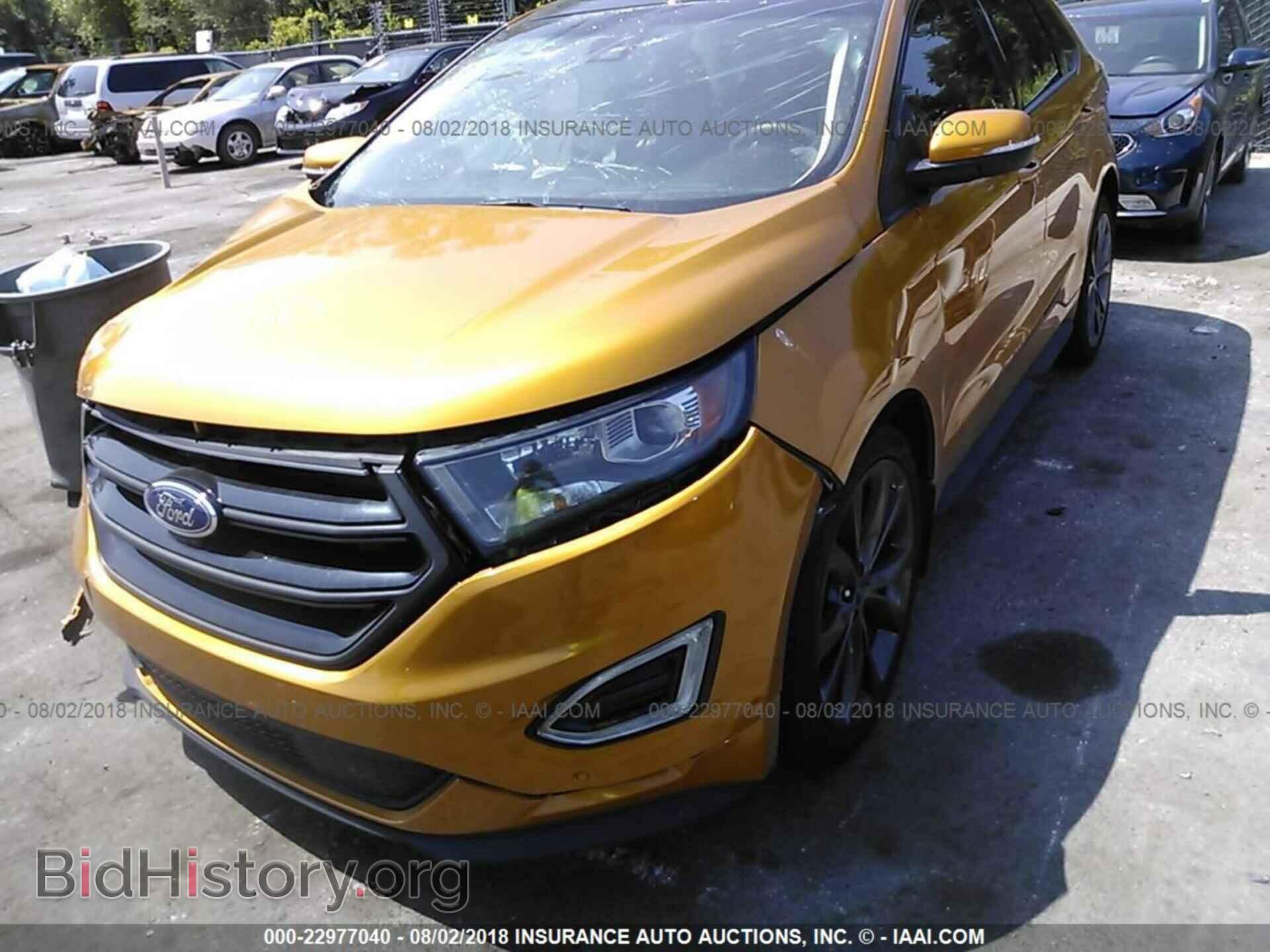 2015 Ford Edge - VIN: 2FMTK4AP1FBB91862 - Фото 2