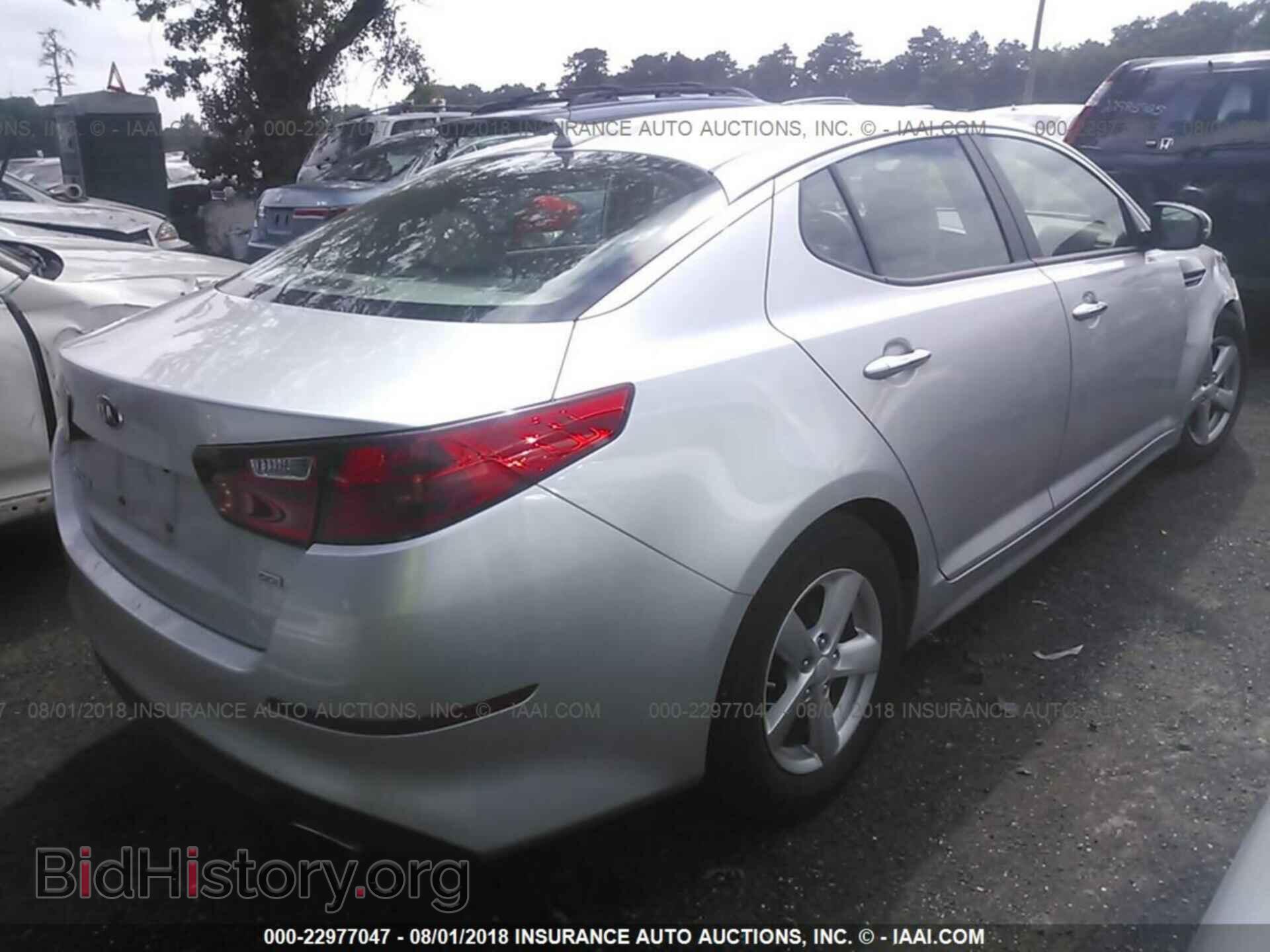 2014 Kia Optima - VIN: KNAGM4A78E5462173 - Фото 4