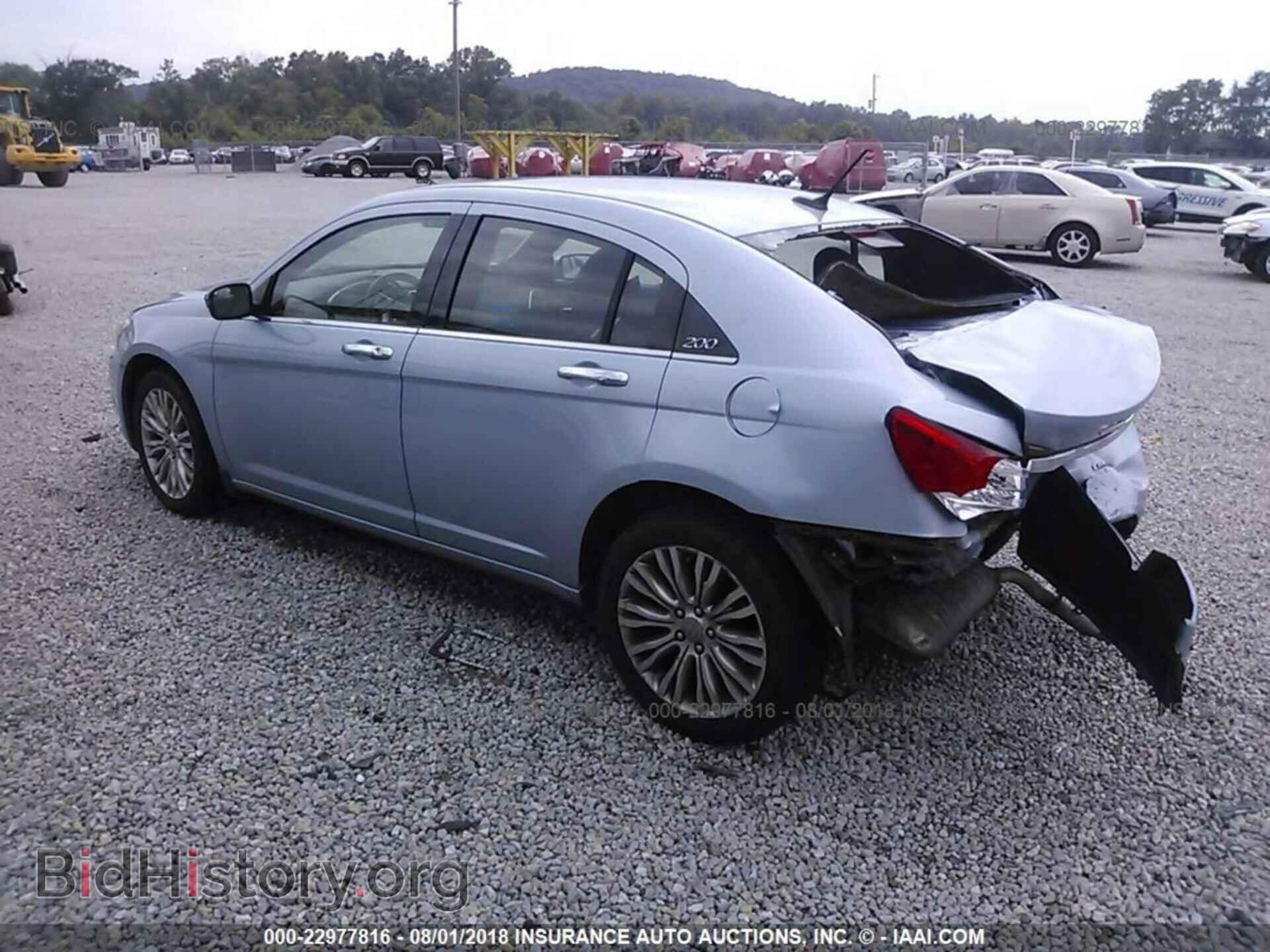 2012 Chrysler 200 - VIN: 1C3CCBCB2CN299516 - Фото 3
