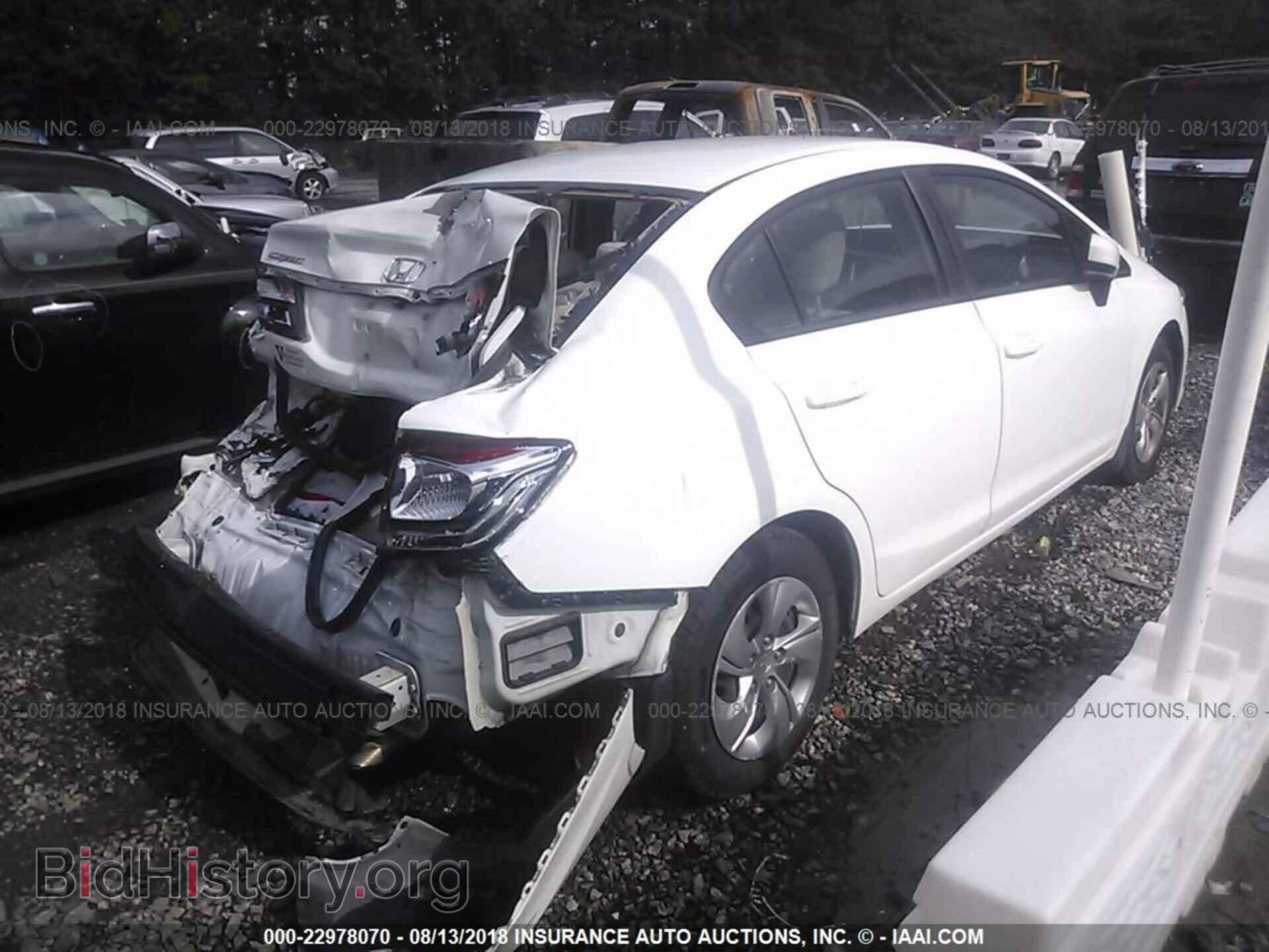 2014 HONDA CIVIC - VIN: 19XFB2F58EE027321 - Фото 4