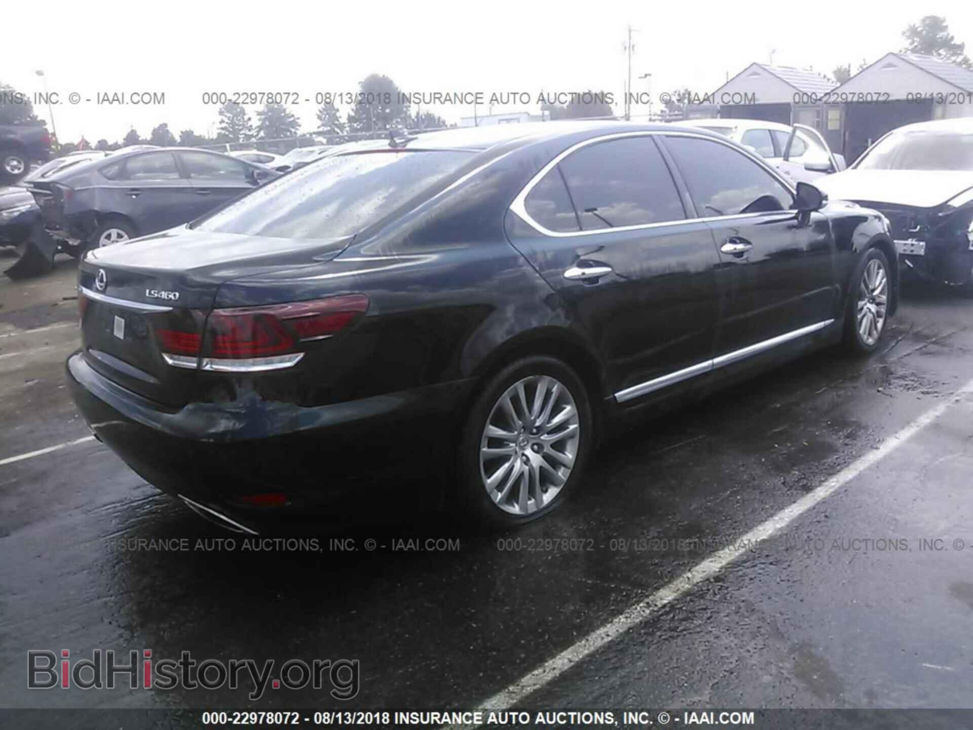 2013 Lexus Ls - VIN: JTHBL5EF6D5120841 - Фото 4