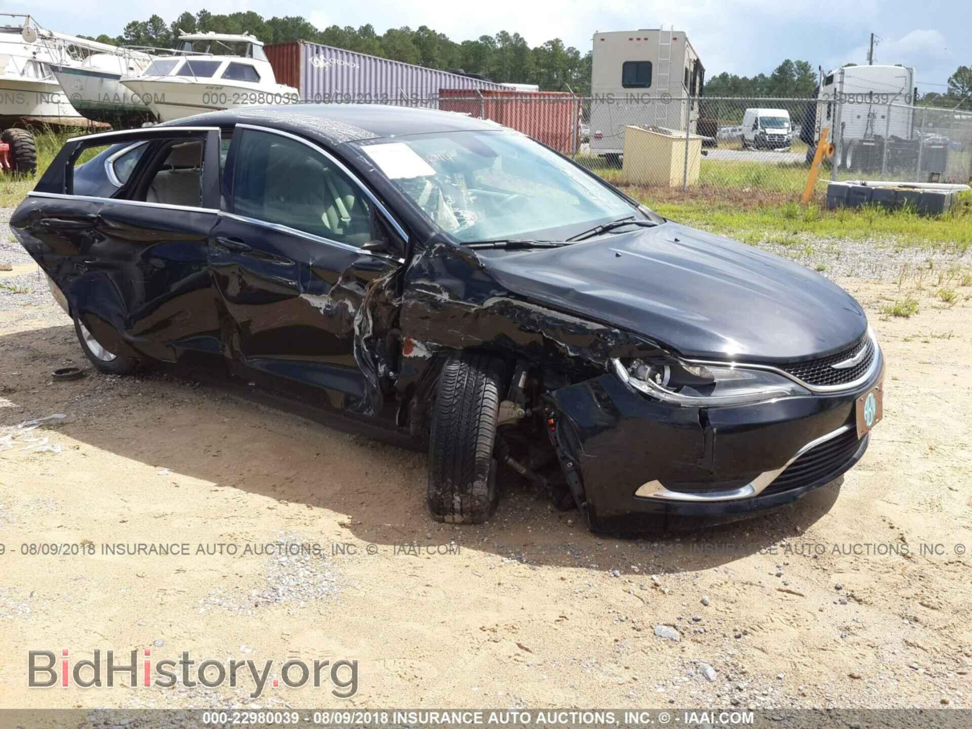 Фотография 1C3CCCAB6FN535730 - Chrysler 200 2015