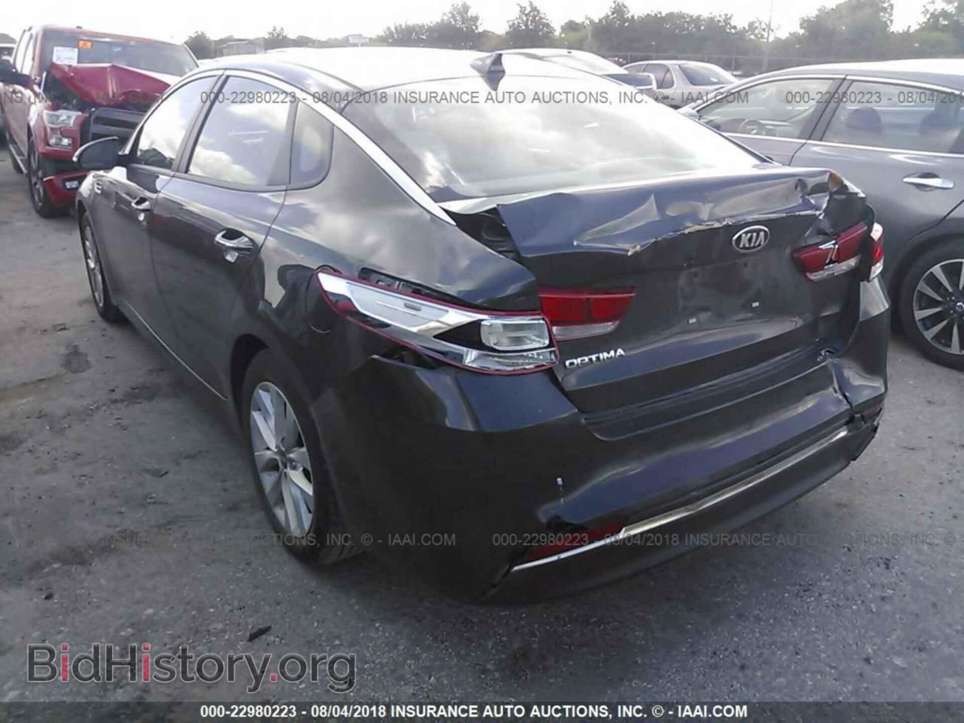 2016 Kia Optima - VIN: 5XXGT4L33GG045669 - Фото 3