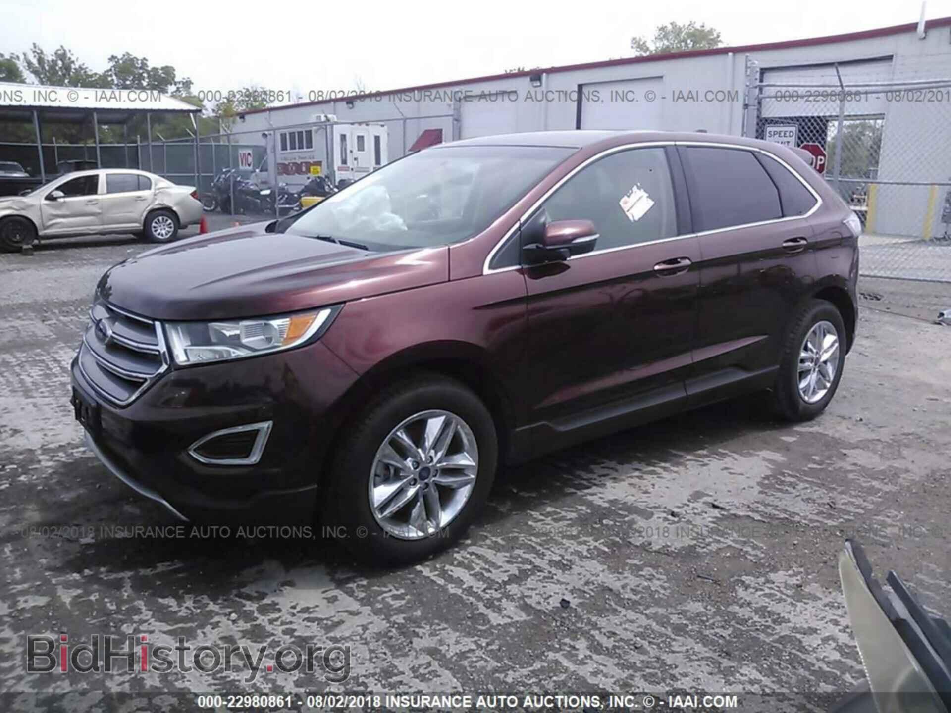 2016 FORD EDGE - VIN: 2FMPK4J88GBB79011 - Фото 2