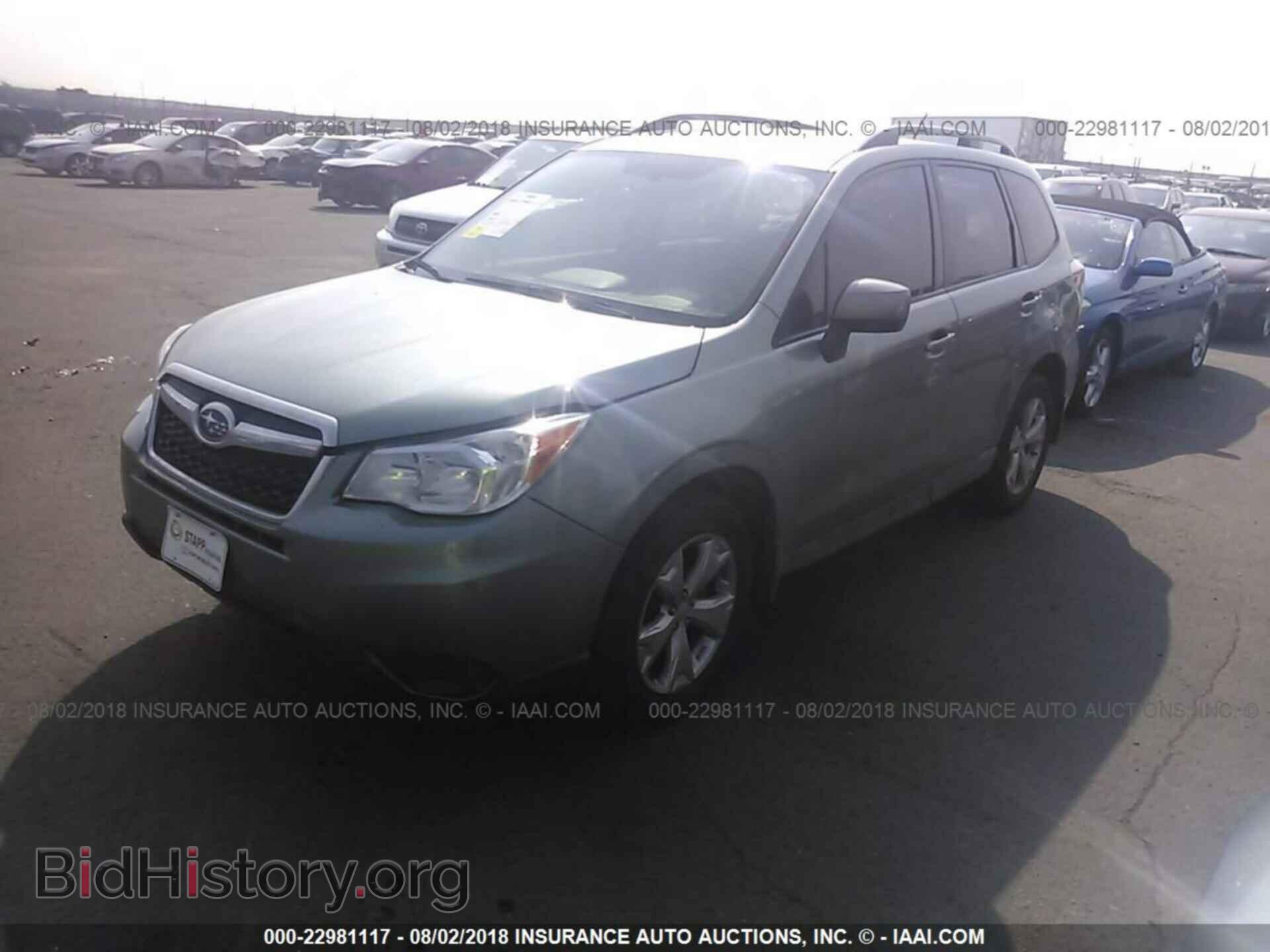 2014 Subaru Forester - VIN: JF2SJAEC5EH459503 - Фото 2