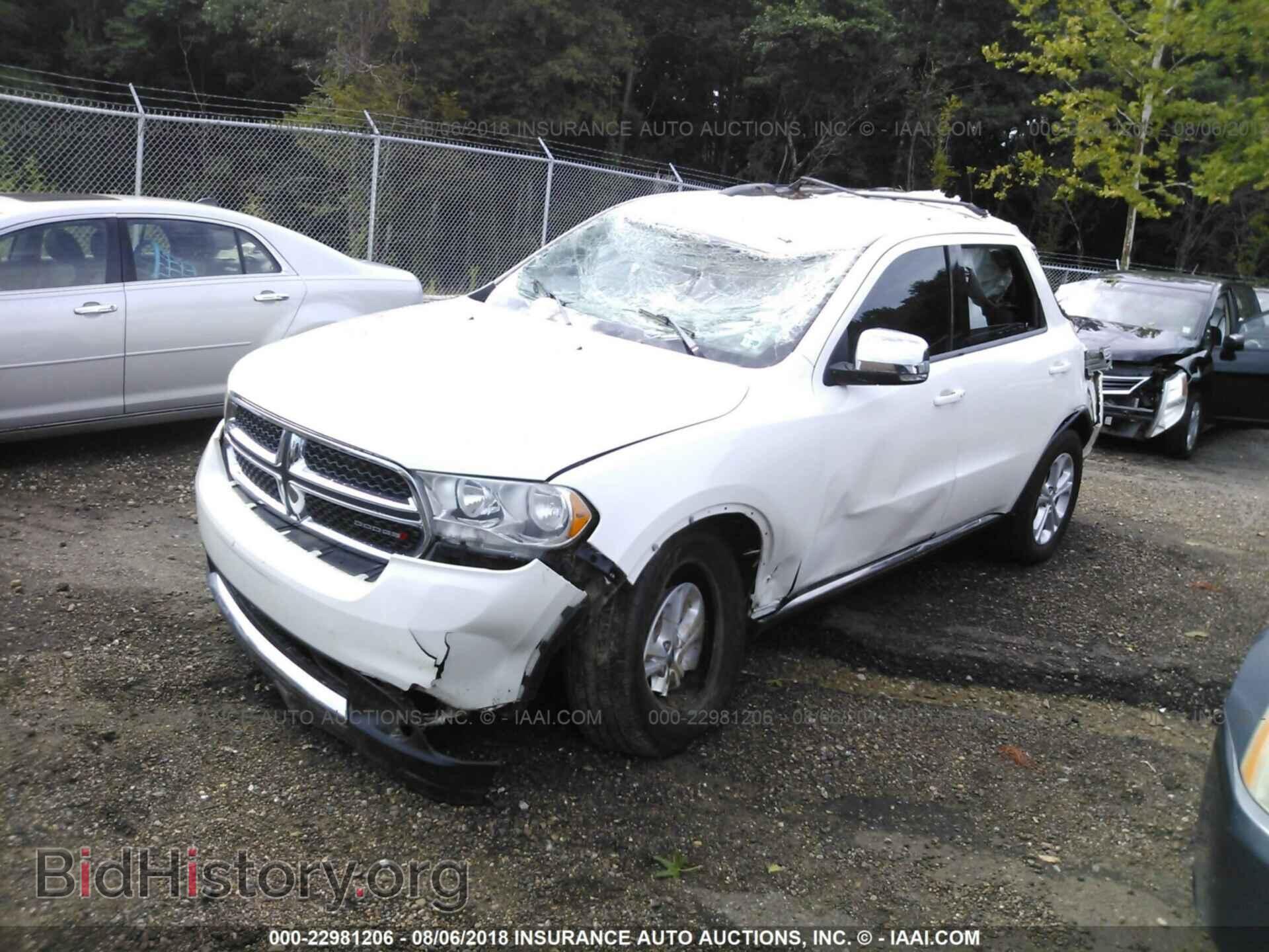 2012 Dodge Durango - VIN: 1C4RDHDG8CC237937 - Photo 2