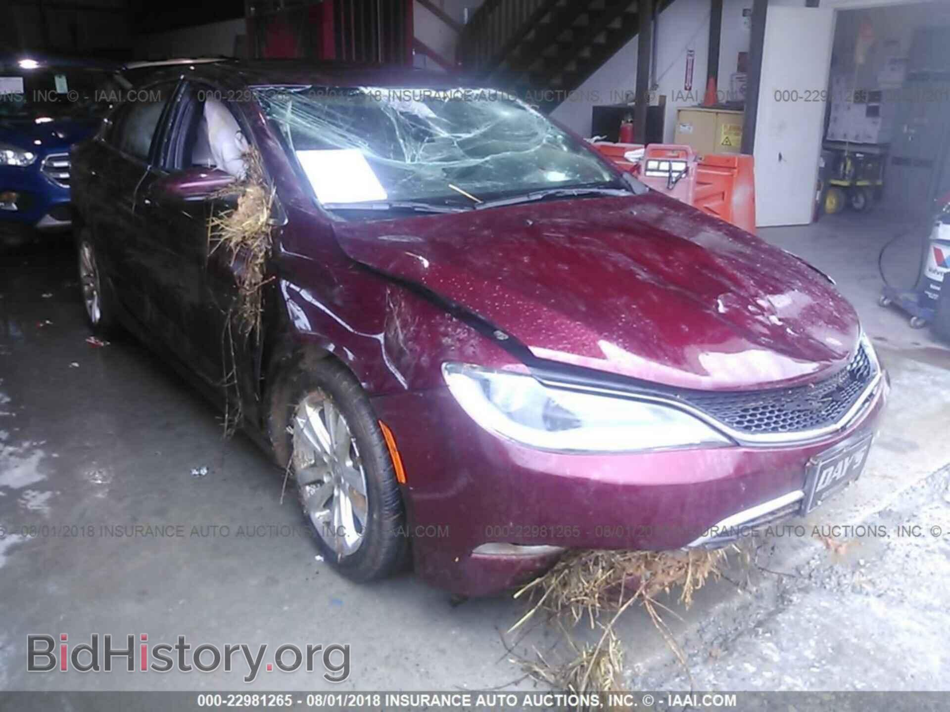 Фотография 1C3CCCAB8FN757976 - Chrysler 200 2015
