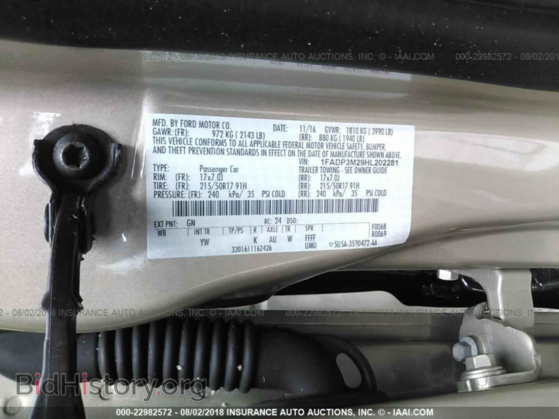 2017 Ford Focus - VIN: 1FADP3M29HL202281 - Photo 9