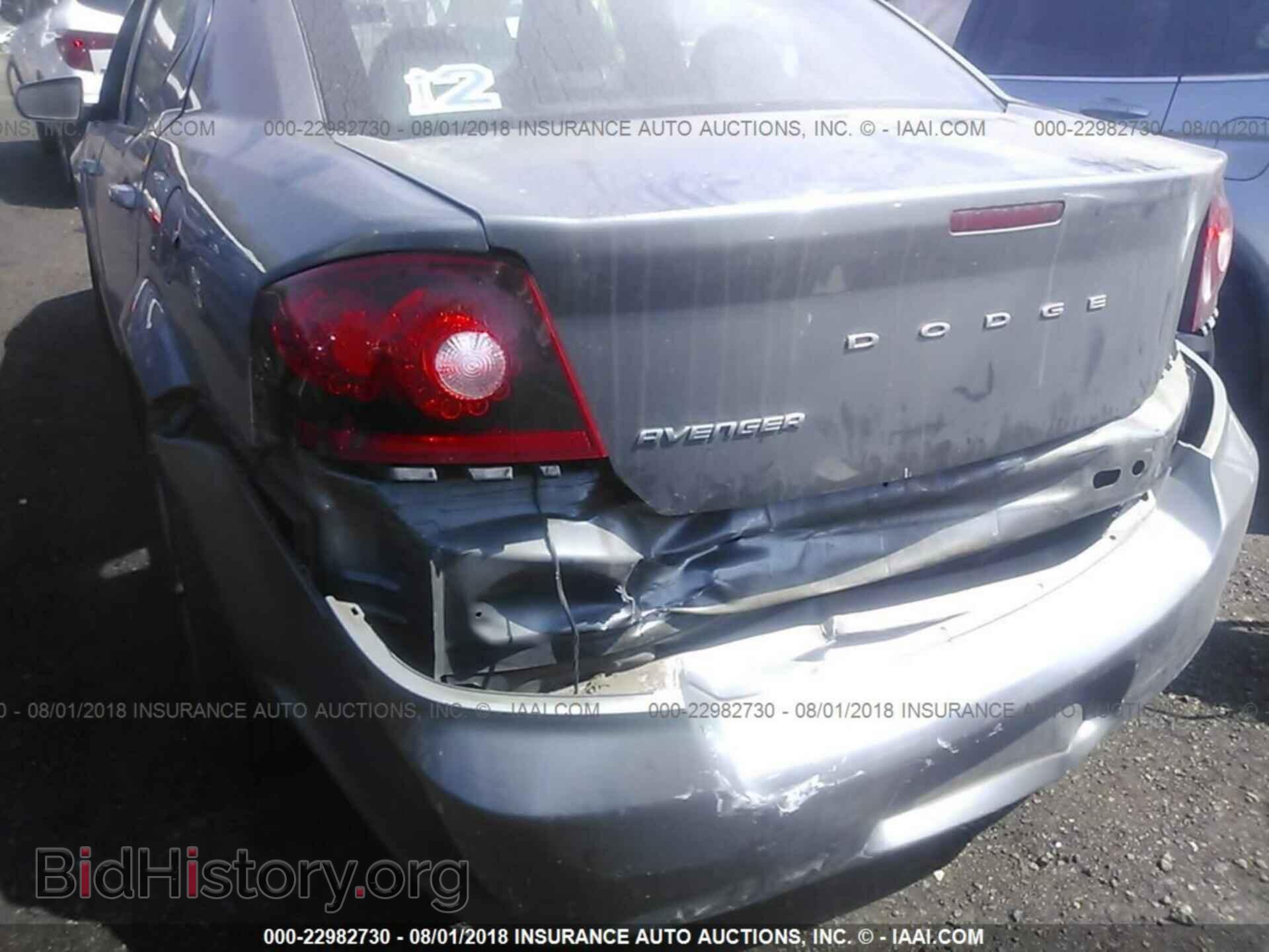 2012 Dodge Avenger - VIN: 1C3CDZAB1CN328173 - Фото 6
