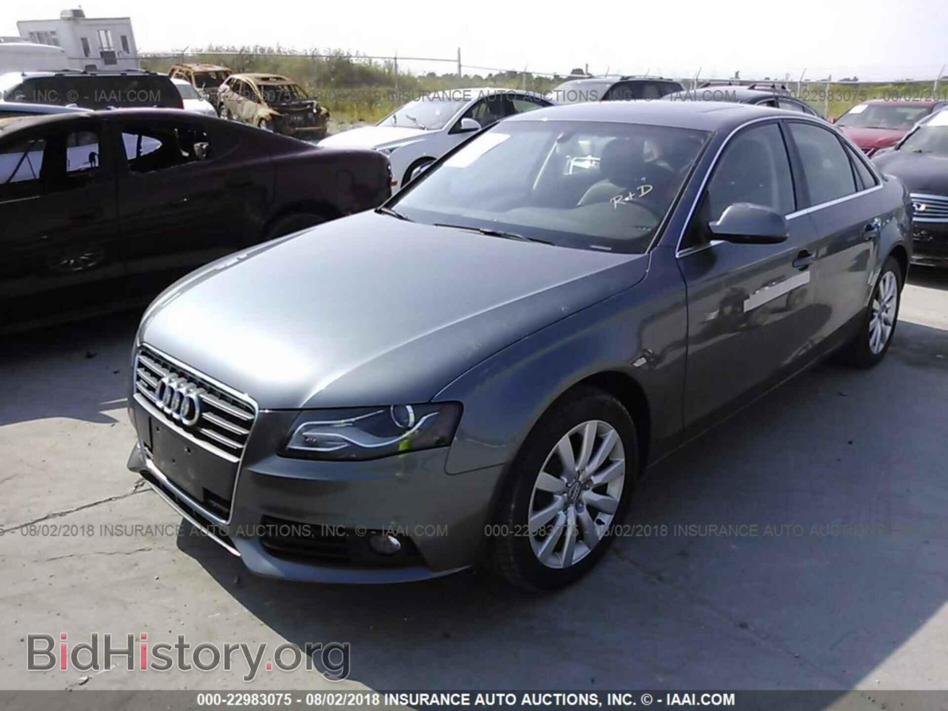 2012 Audi A4 - VIN: WAUBFAFL5CN015175 - Фото 2