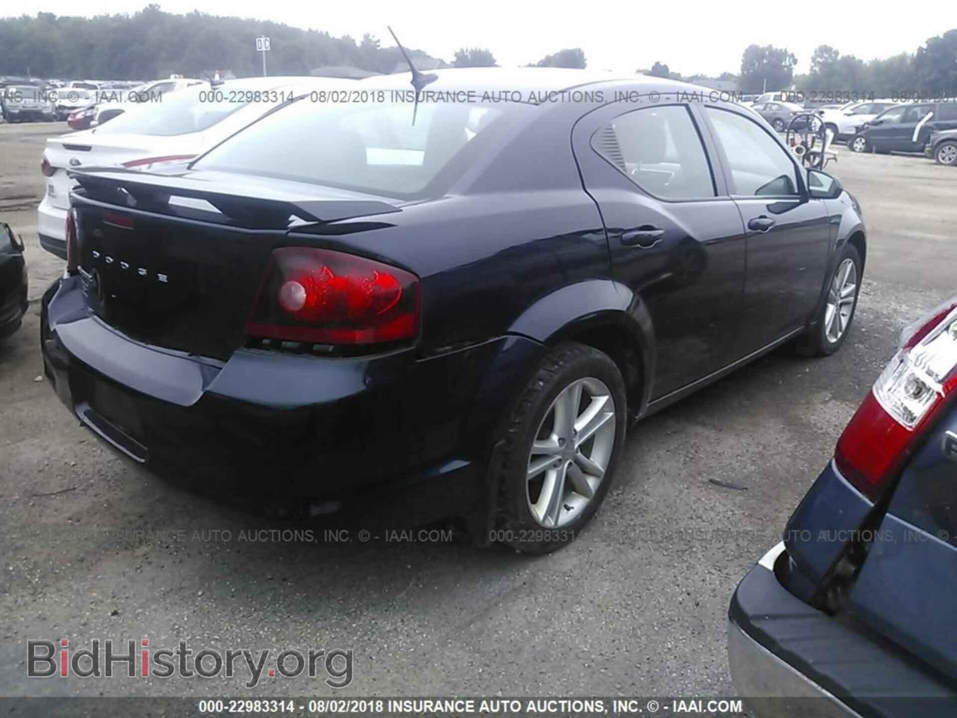 2012 Dodge Avenger - VIN: 1C3CDZEG5CN112753 - Фото 4