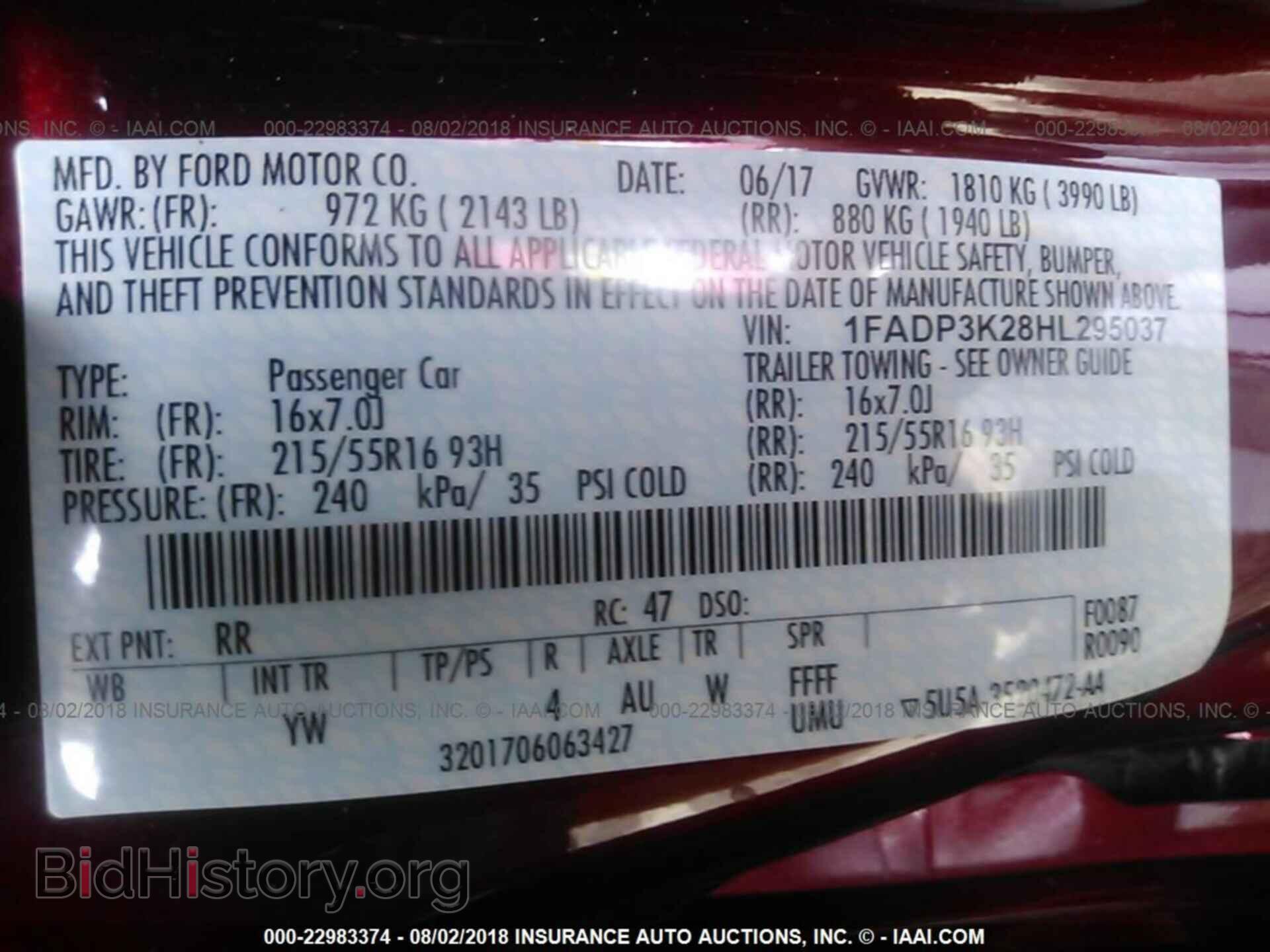 2017 Ford Focus - VIN: 1FADP3K28HL295037 - Photo 9