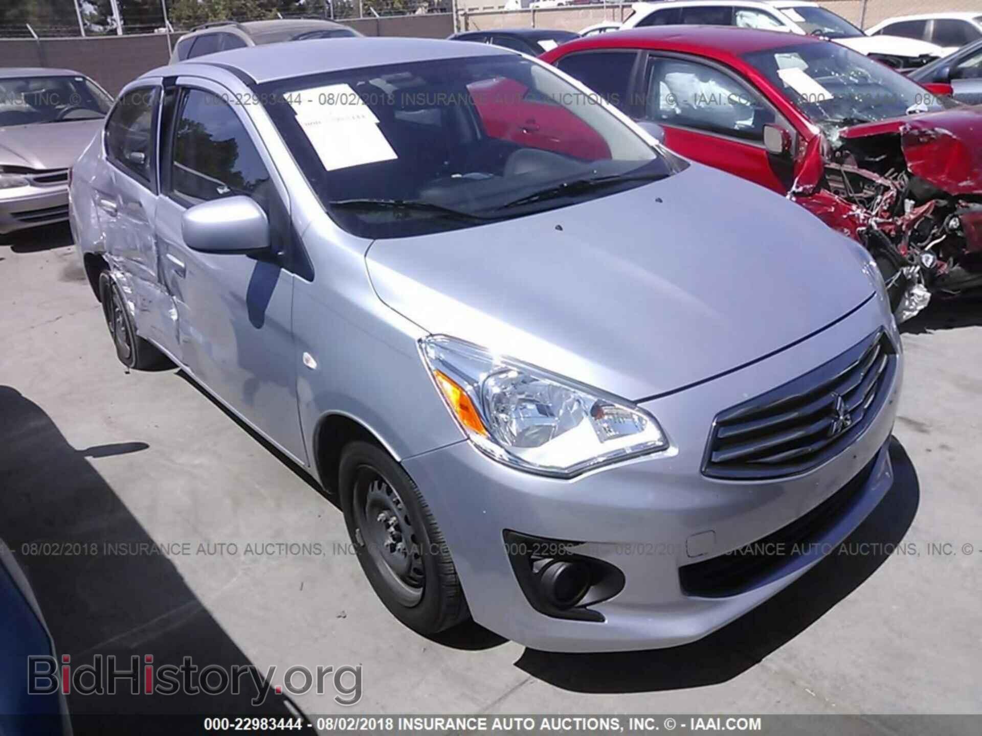 Photo ML32F3FJ4HH001922 - Mitsubishi Mirage 2017