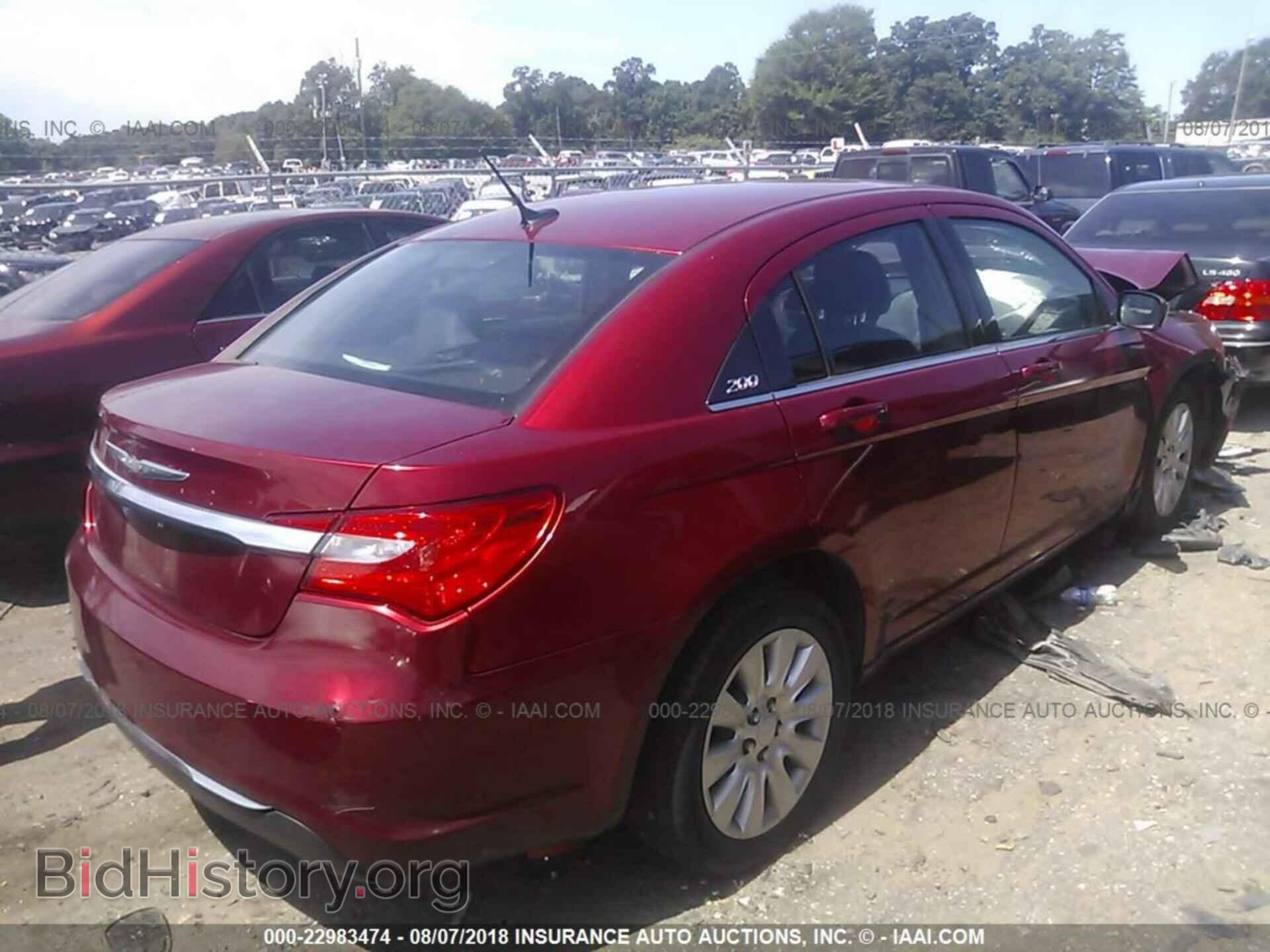 2014 Chrysler 200 - VIN: 1C3CCBAB6EN141346 - Фото 4