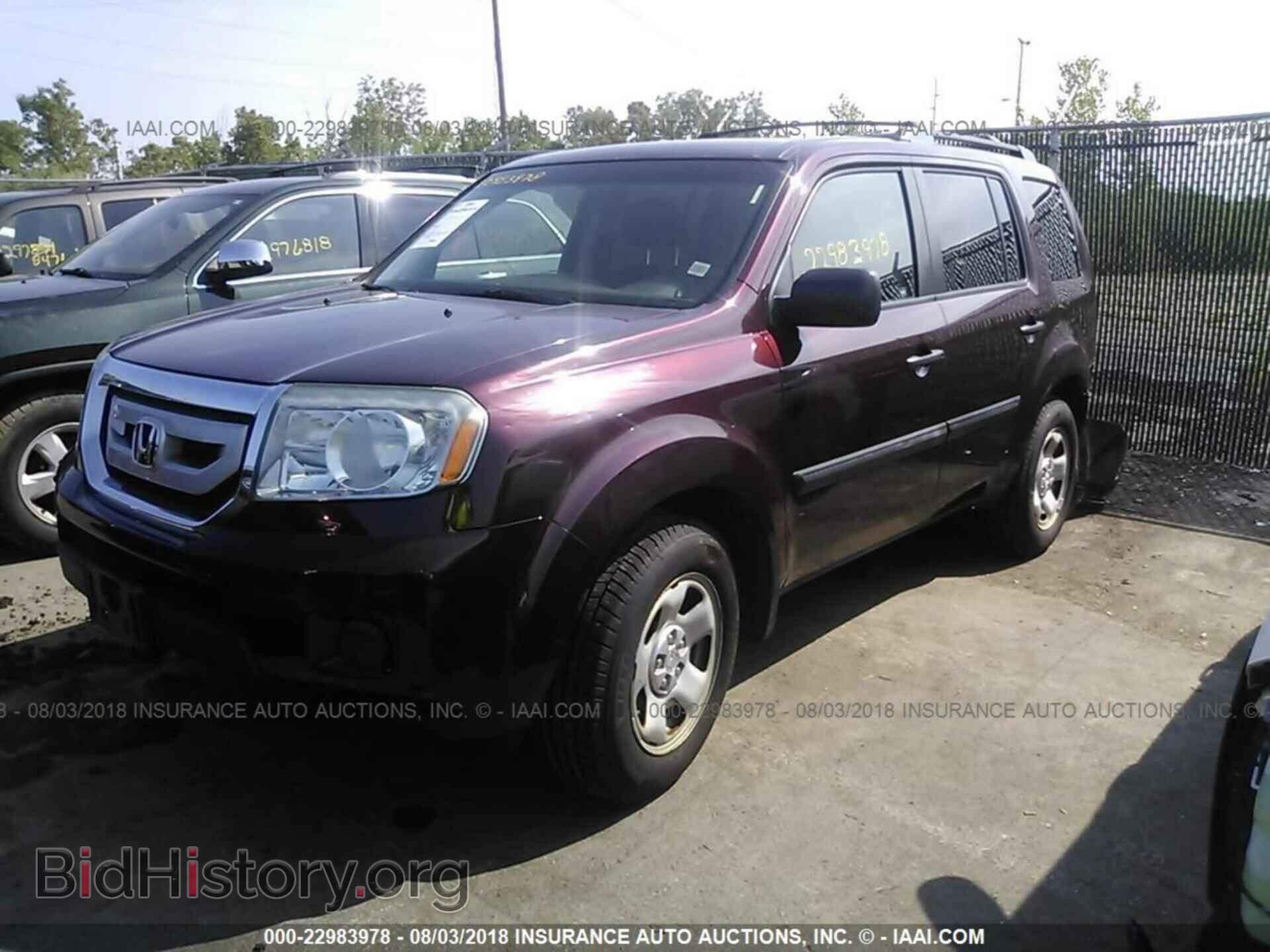 2011 Honda Pilot - VIN: 5FNYF4H26BB012401 - Photo 2