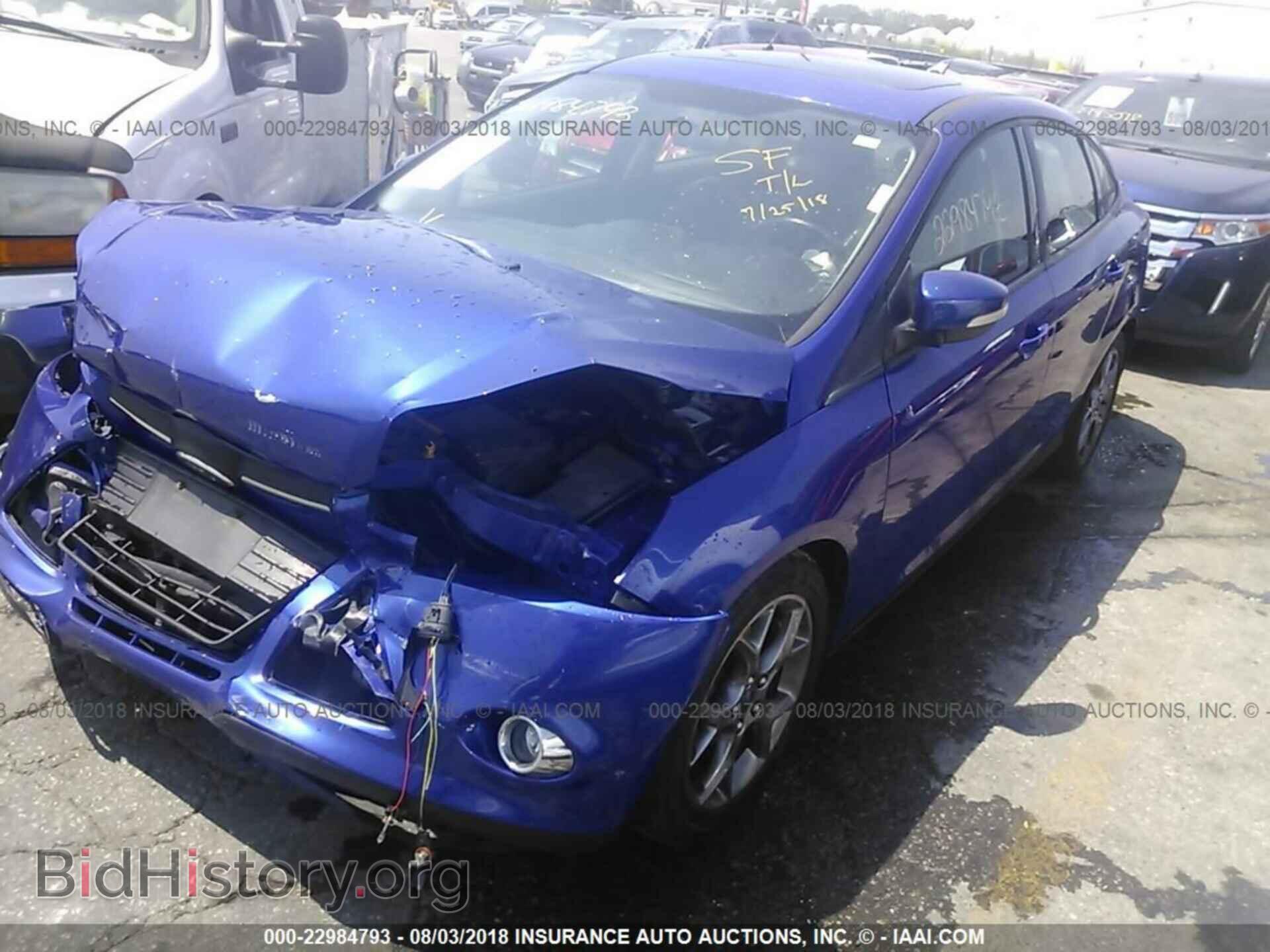 2013 FORD FOCUS - VIN: 1FADP3F24DL107070 - Фото 2