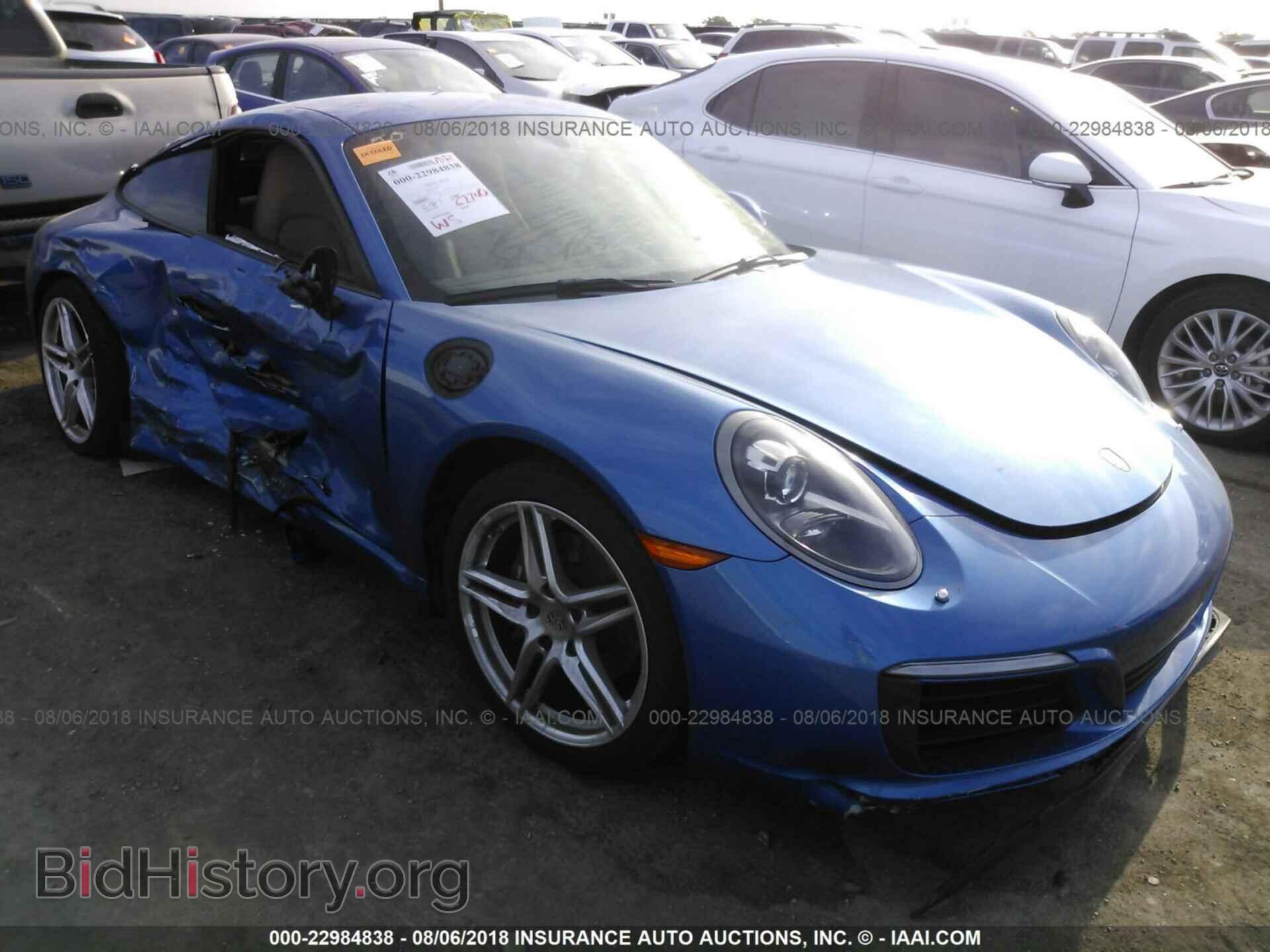 Фотография WP0AA2A99HS106862 - Porsche 911 2017