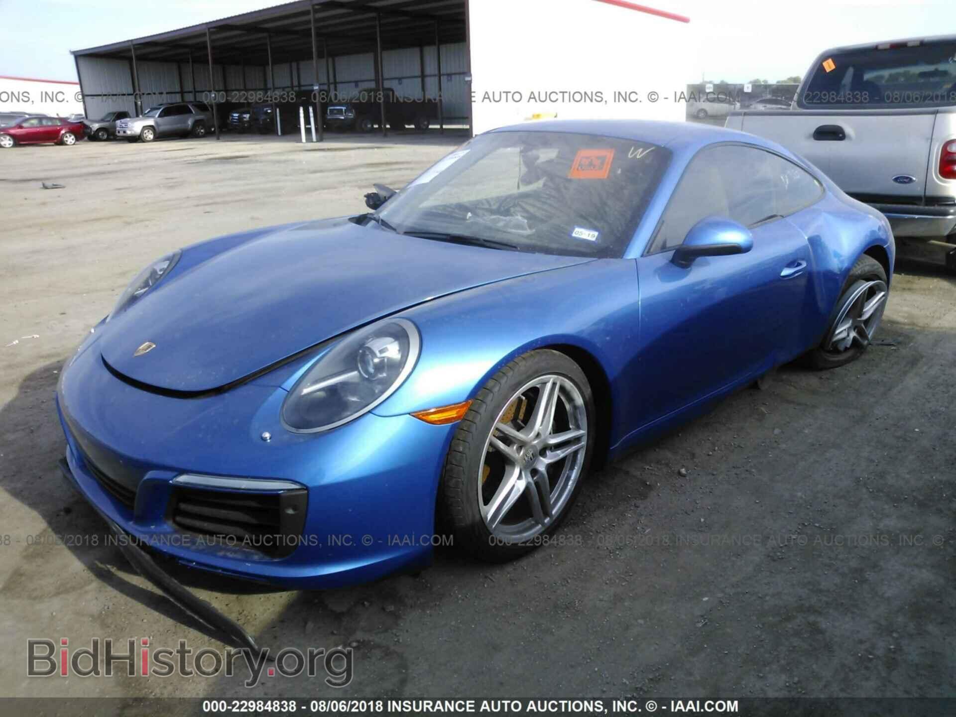 2017 Porsche 911 - VIN: WP0AA2A99HS106862 - Фото 2