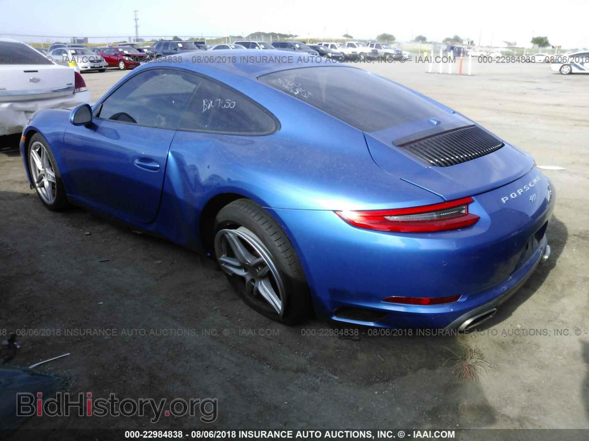 2017 Porsche 911 - VIN: WP0AA2A99HS106862 - Фото 3