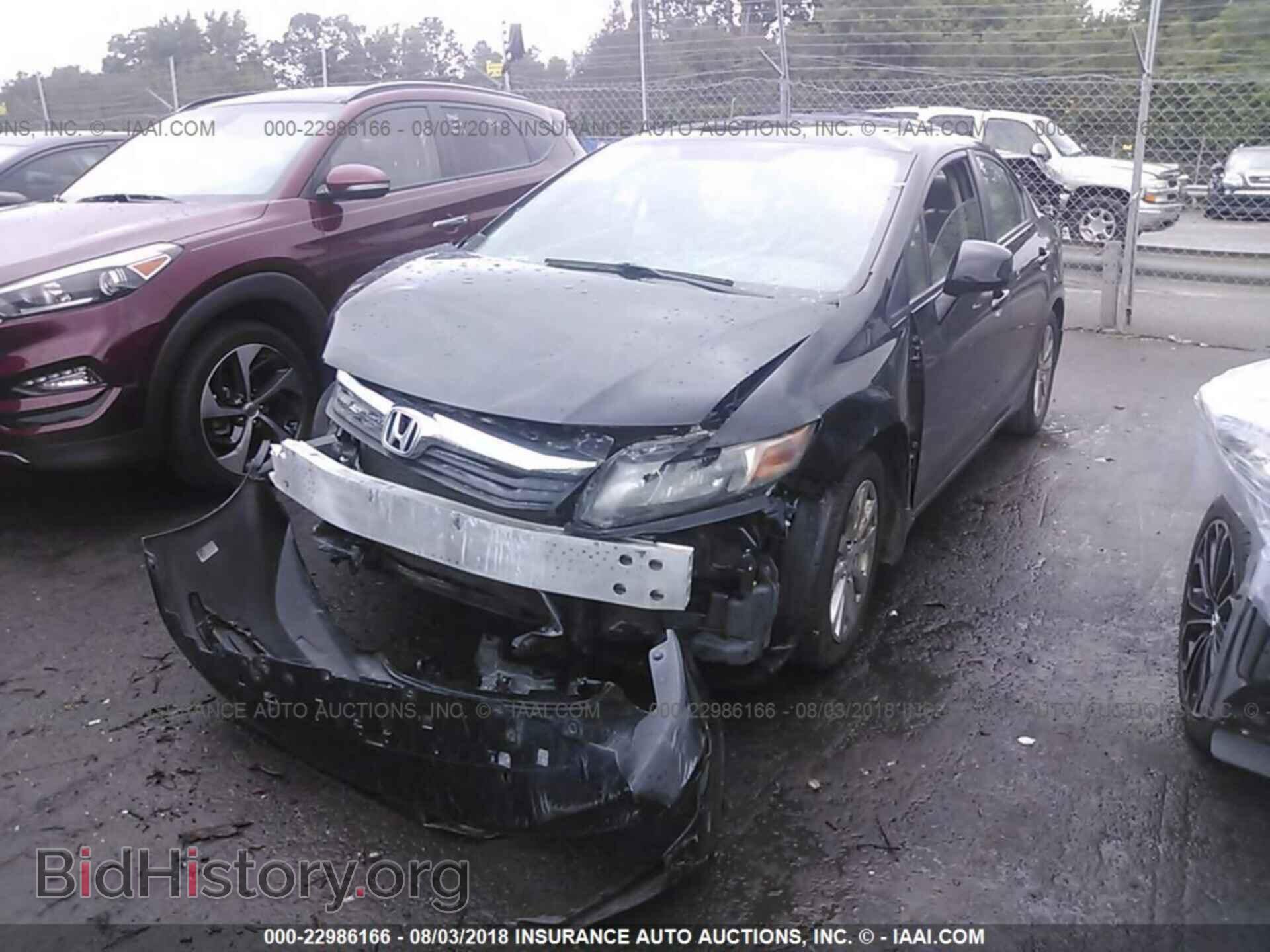2012 Honda Civic - VIN: 19XFB2F86CE089419 - Фото 2