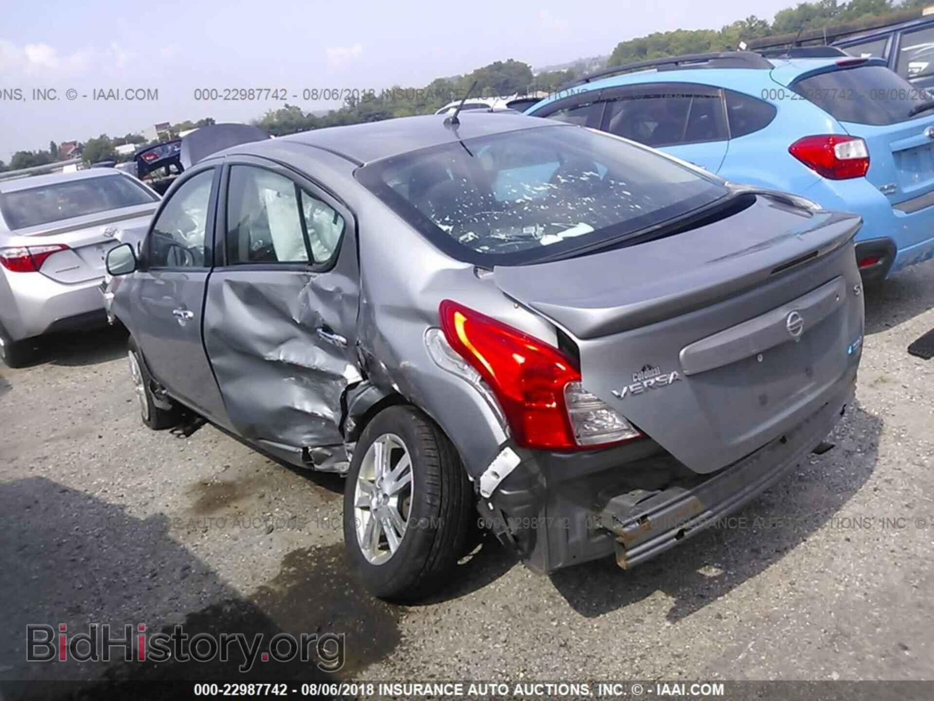 2014 Nissan Versa - VIN: 3N1CN7AP1EL851630 - Photo 3