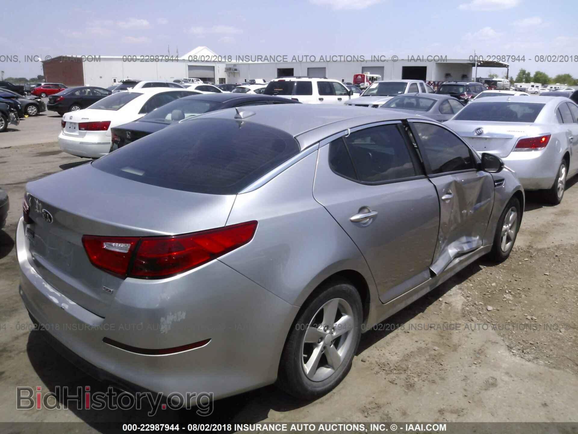 2014 KIA OPTIMA - VIN: 5XXGM4A72EG295002 - Фото 4
