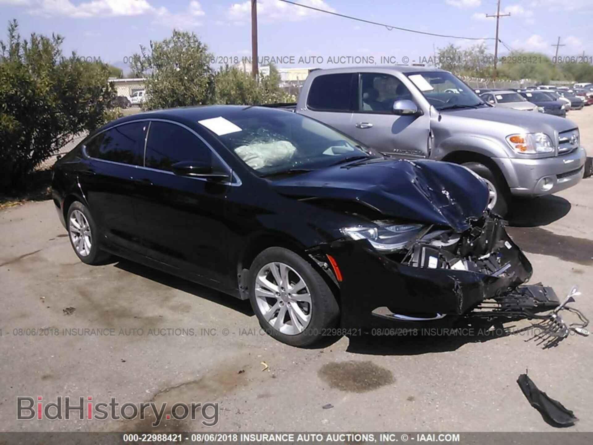 Фотография 1C3CCCAB0FN672047 - Chrysler 200 2015