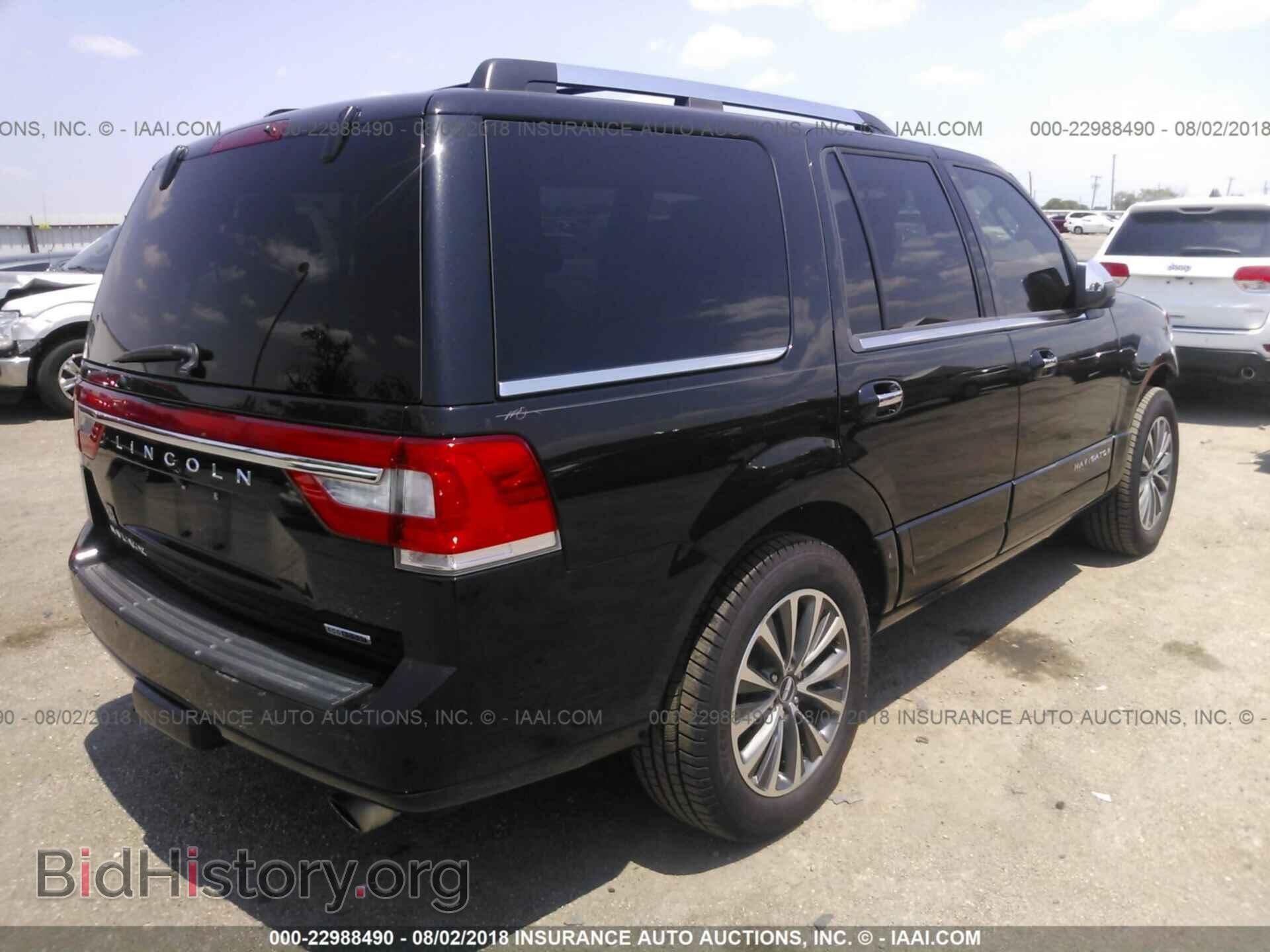 2015 Lincoln Navigator - VIN: 5LMJJ2HT7FEJ02430 - Фото 4