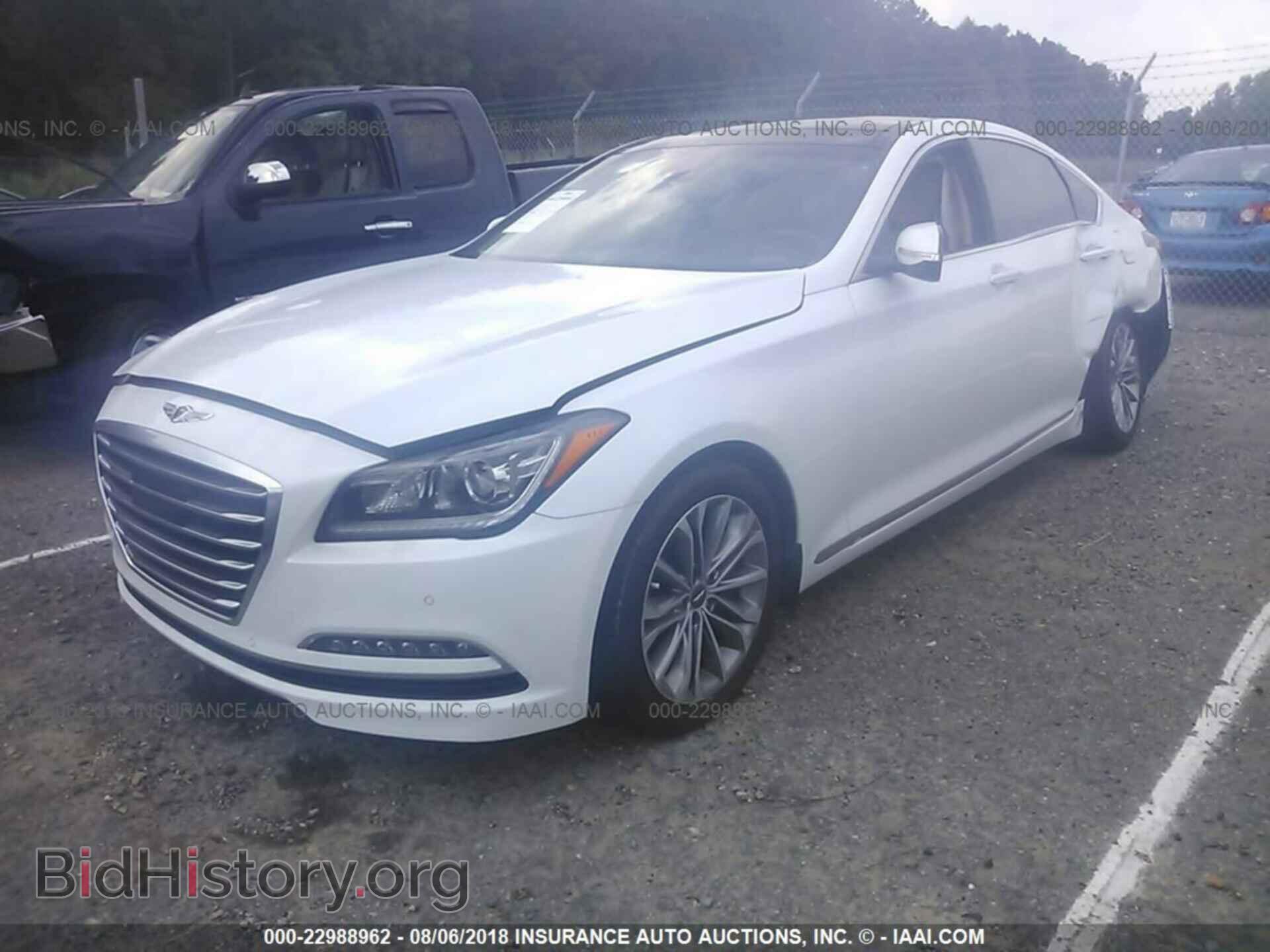 2017 Genesis G80 - VIN: KMHGN4JEXHU194988 - Фото 2