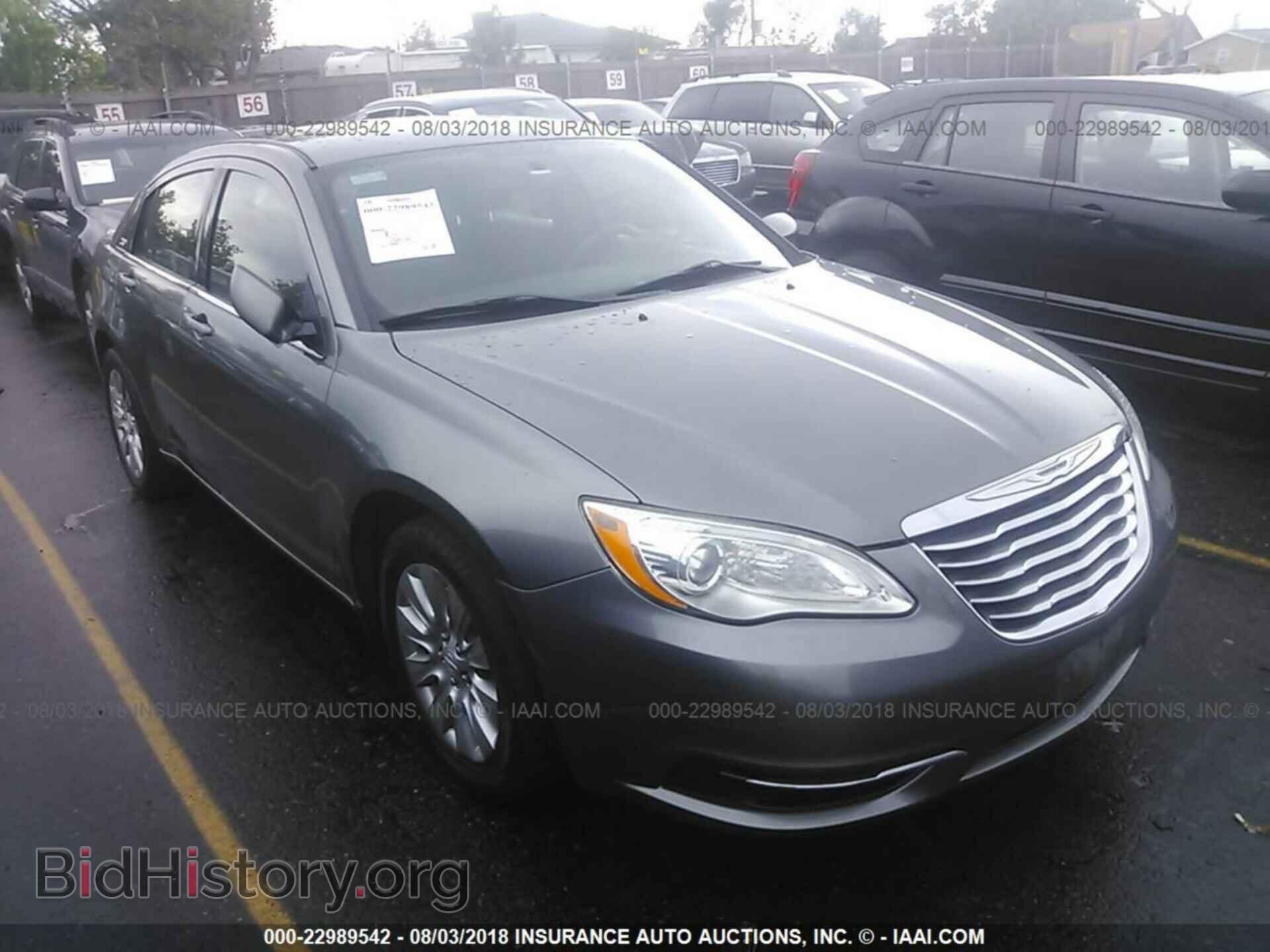 Фотография 1C3CCBAB7CN168973 - Chrysler 200 2012