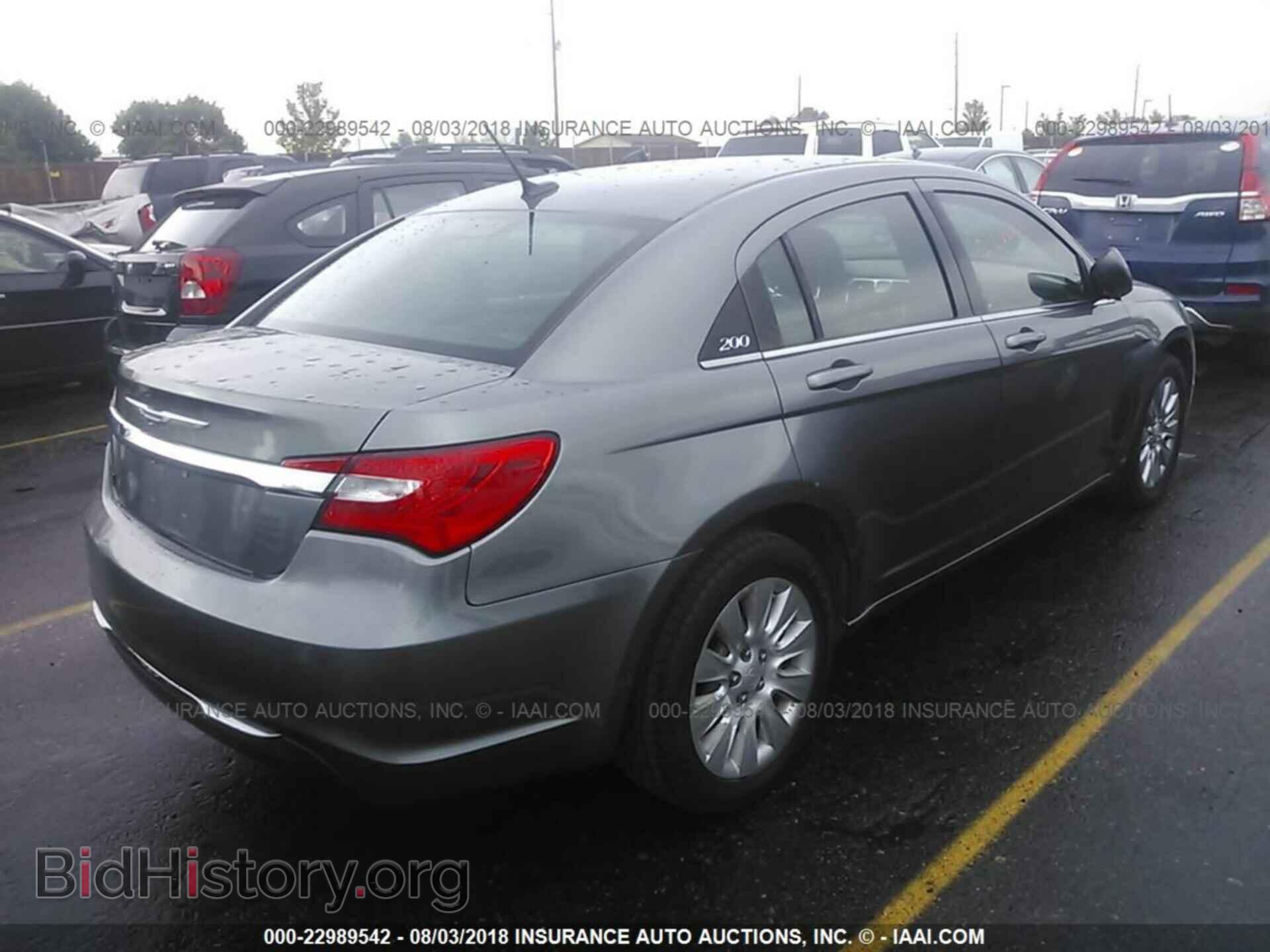 2012 Chrysler 200 - VIN: 1C3CCBAB7CN168973 - Фото 4