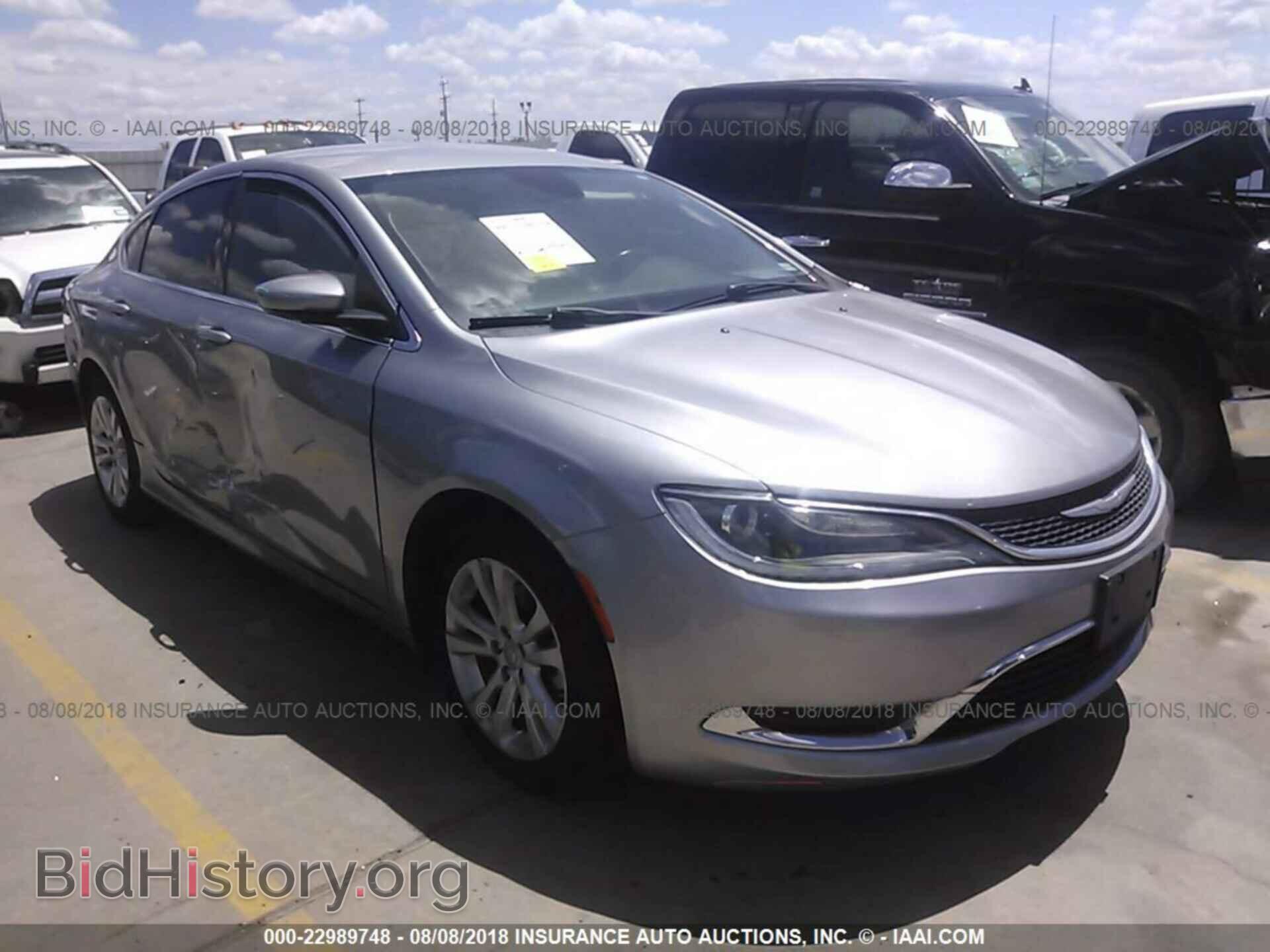 Photo 1C3CCCAB9FN552697 - Chrysler 200 2015