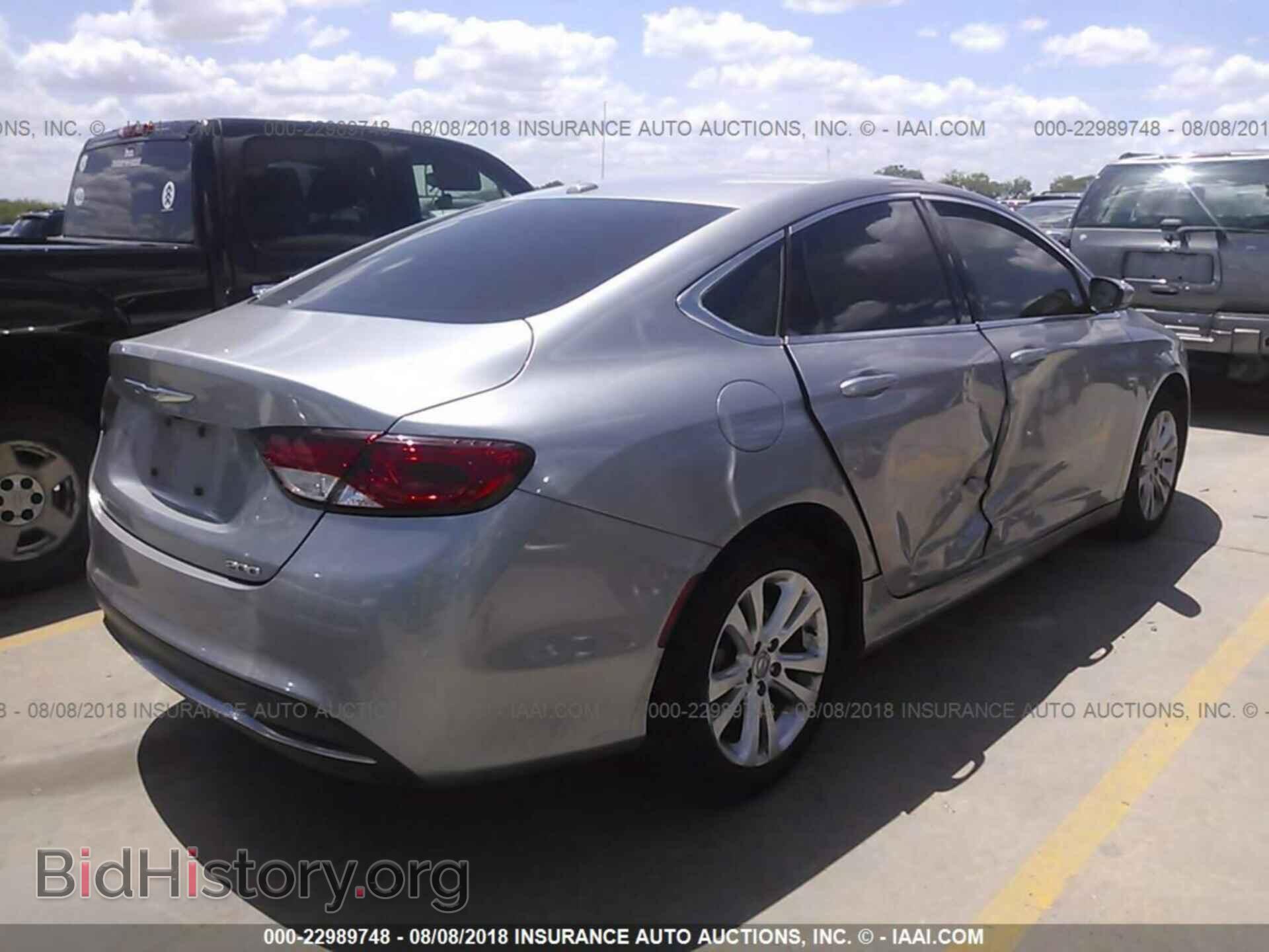 2015 Chrysler 200 - VIN: 1C3CCCAB9FN552697 - Фото 4