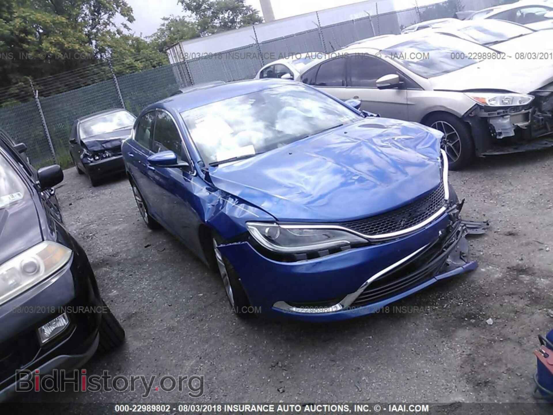 Фотография 1C3CCCAB4FN534804 - Chrysler 200 2015