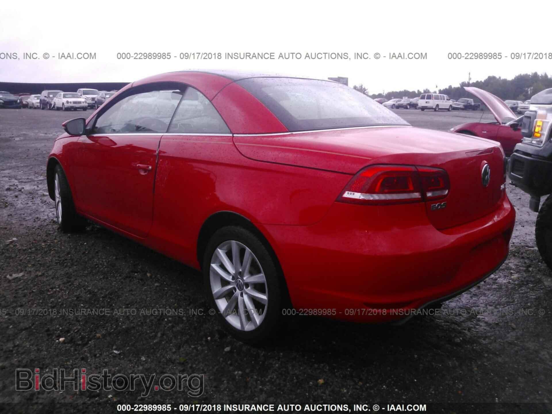 2015 VOLKSWAGEN EOS - VIN: WVWBW8AH0FV001090 - Фото 3